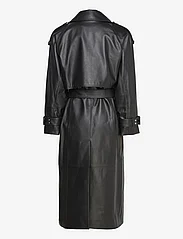 IVY OAK - Leather Trench - spring jackets - black - 2