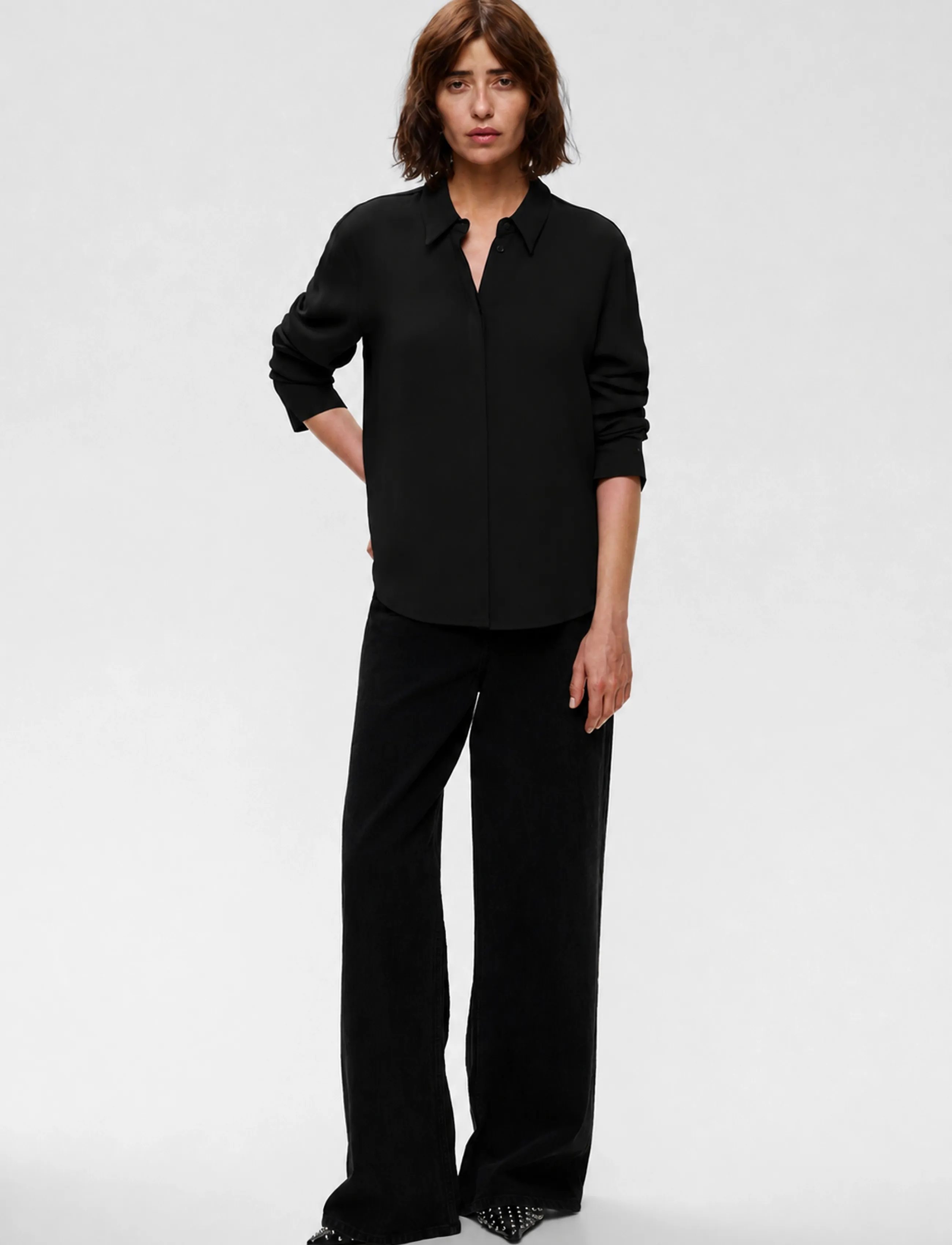 Ivy Oak - IOBrittany Shirt - black - 3
