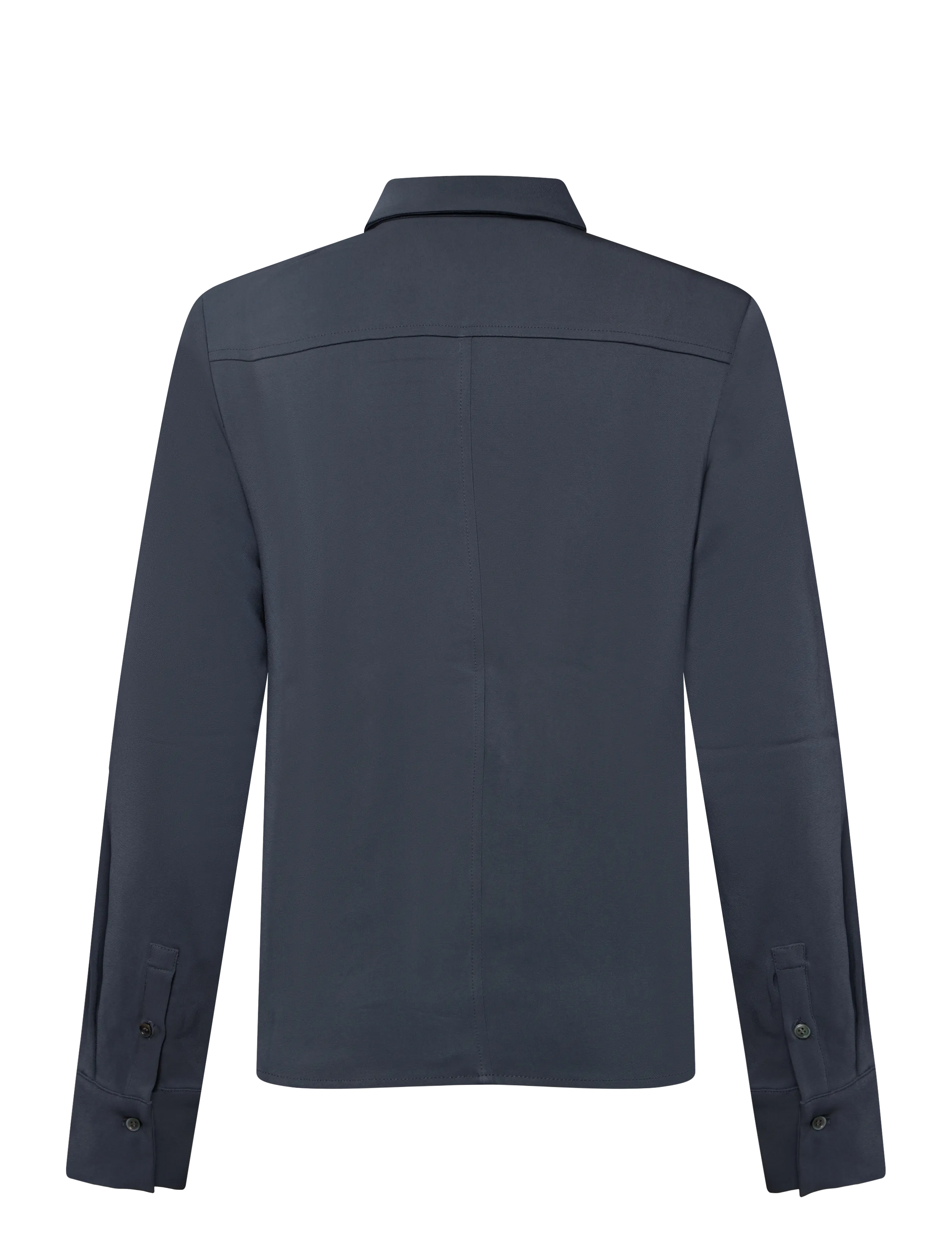 Ivy Oak - IOBrittany Shirt - långärmade skjortor - slate blue - 1