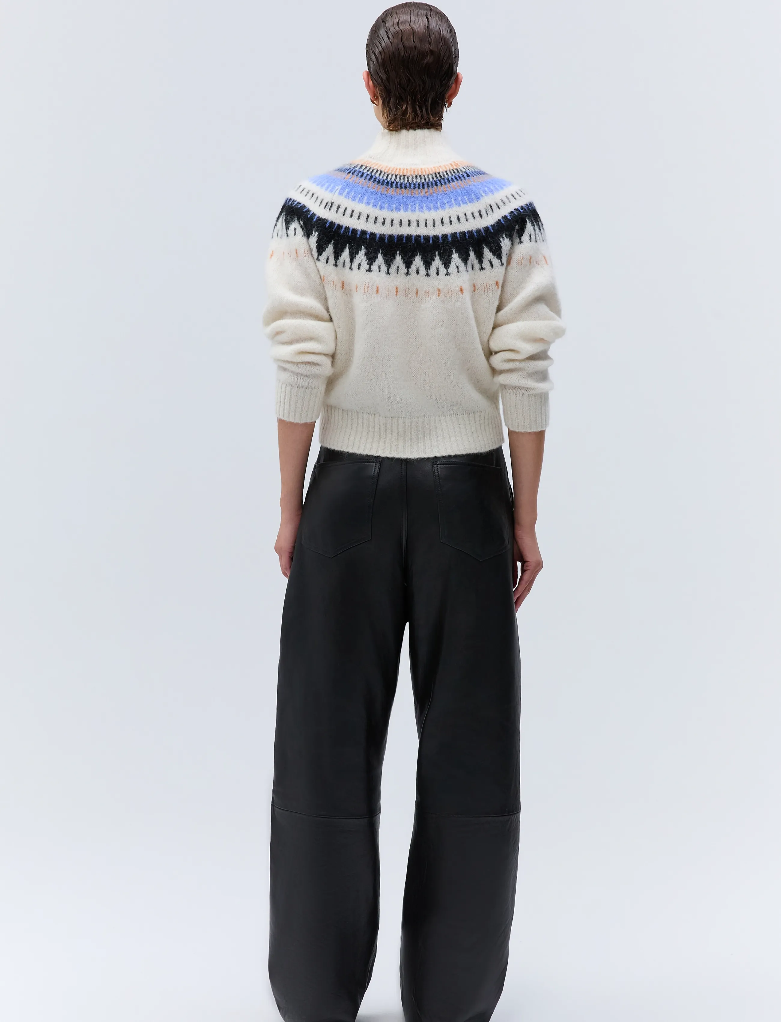 Ivy Oak - IOFidessa Pullover - striktrøjer - winter white - 3