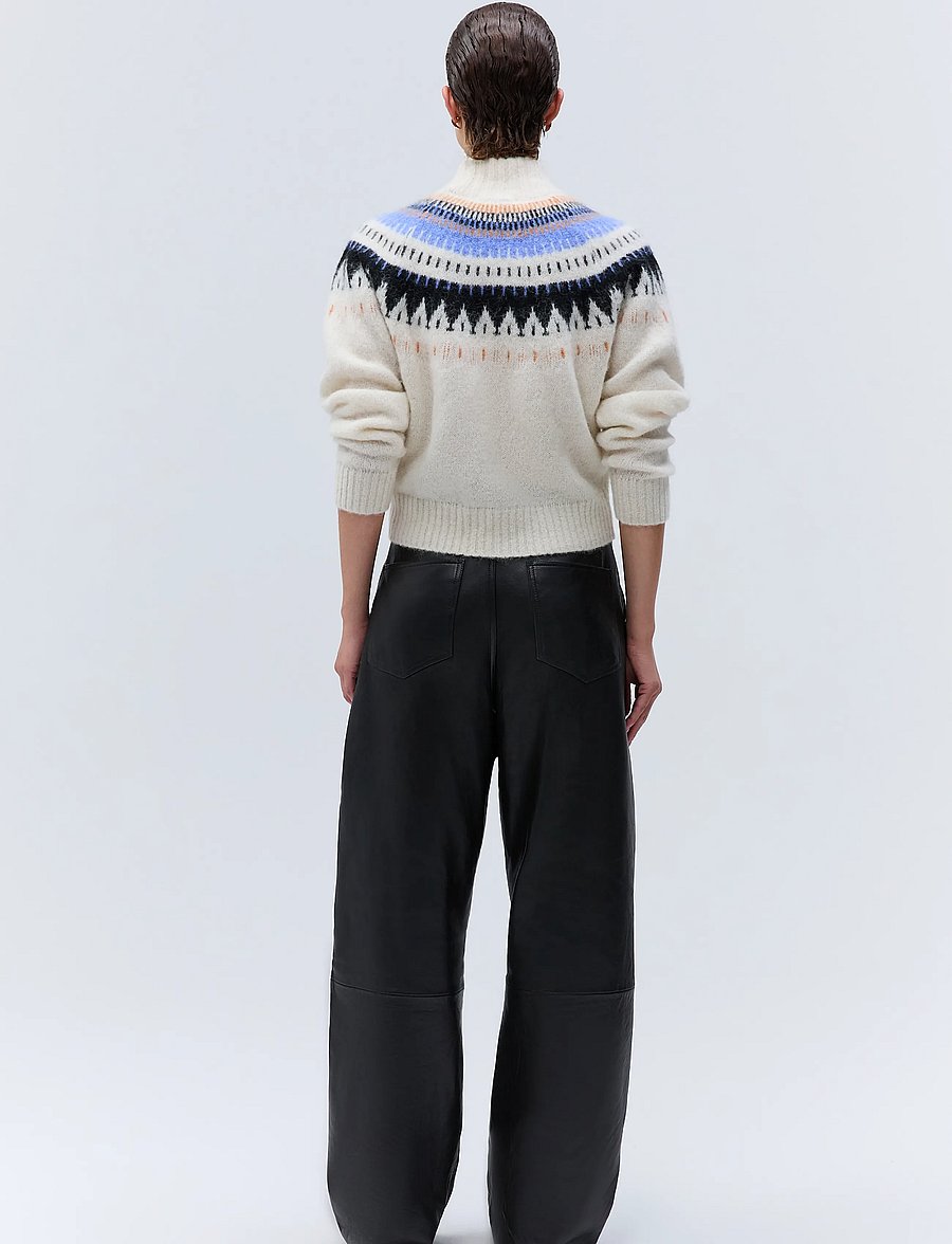 Ivy Oak - IOFidessa Pullover - striktrøjer - winter white - 3