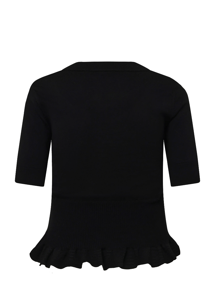 Ivy Oak - IOFrancie Top - t-shirts - black - 1