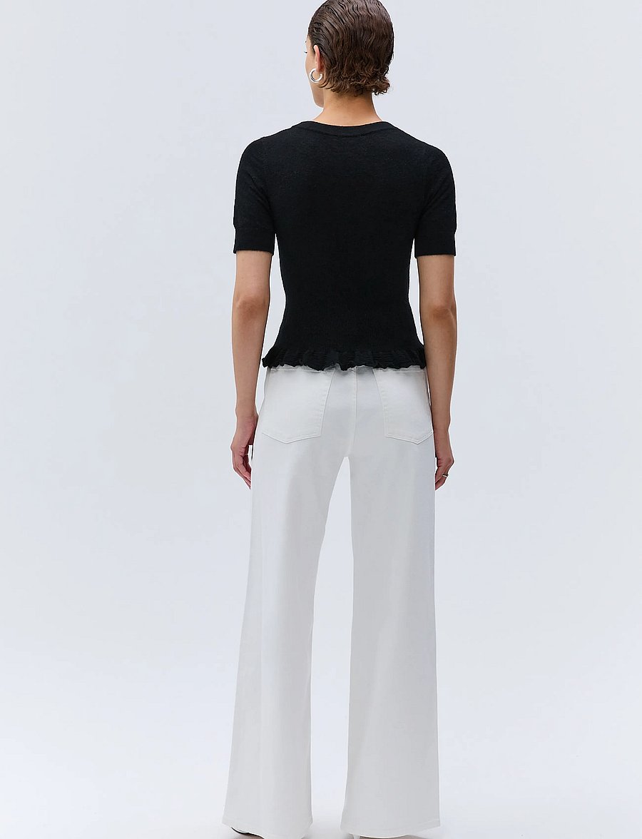 Ivy Oak - IOFrancie Top - t-shirts - black - 3