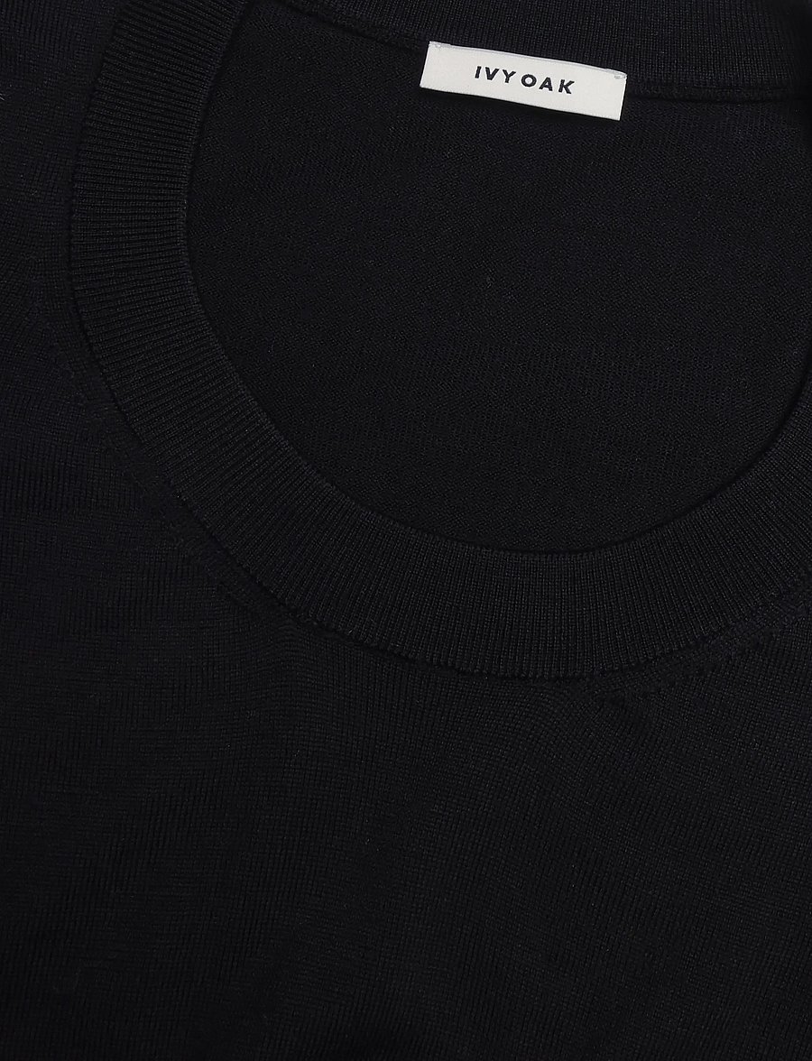 Ivy Oak - IOFrancie Top - t-shirts - black - 5
