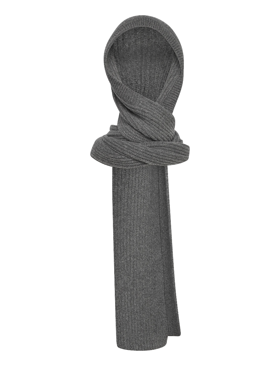 Ivy Oak - IOAlicia Scarf - cashmere - mid grey mÉlange - 0