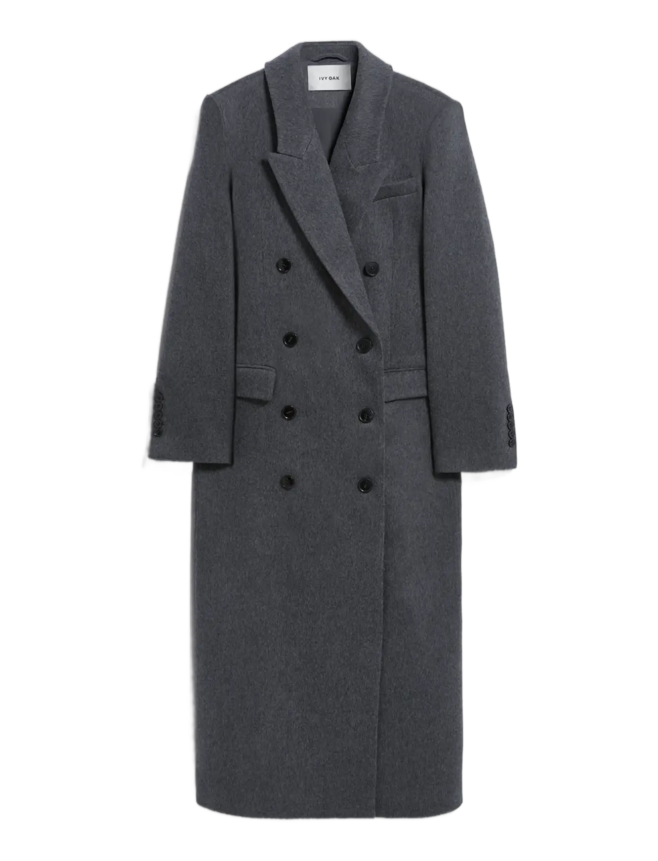 Ivy Oak IOChloris Coat - Büromode - GREY MÉLANGE / grey