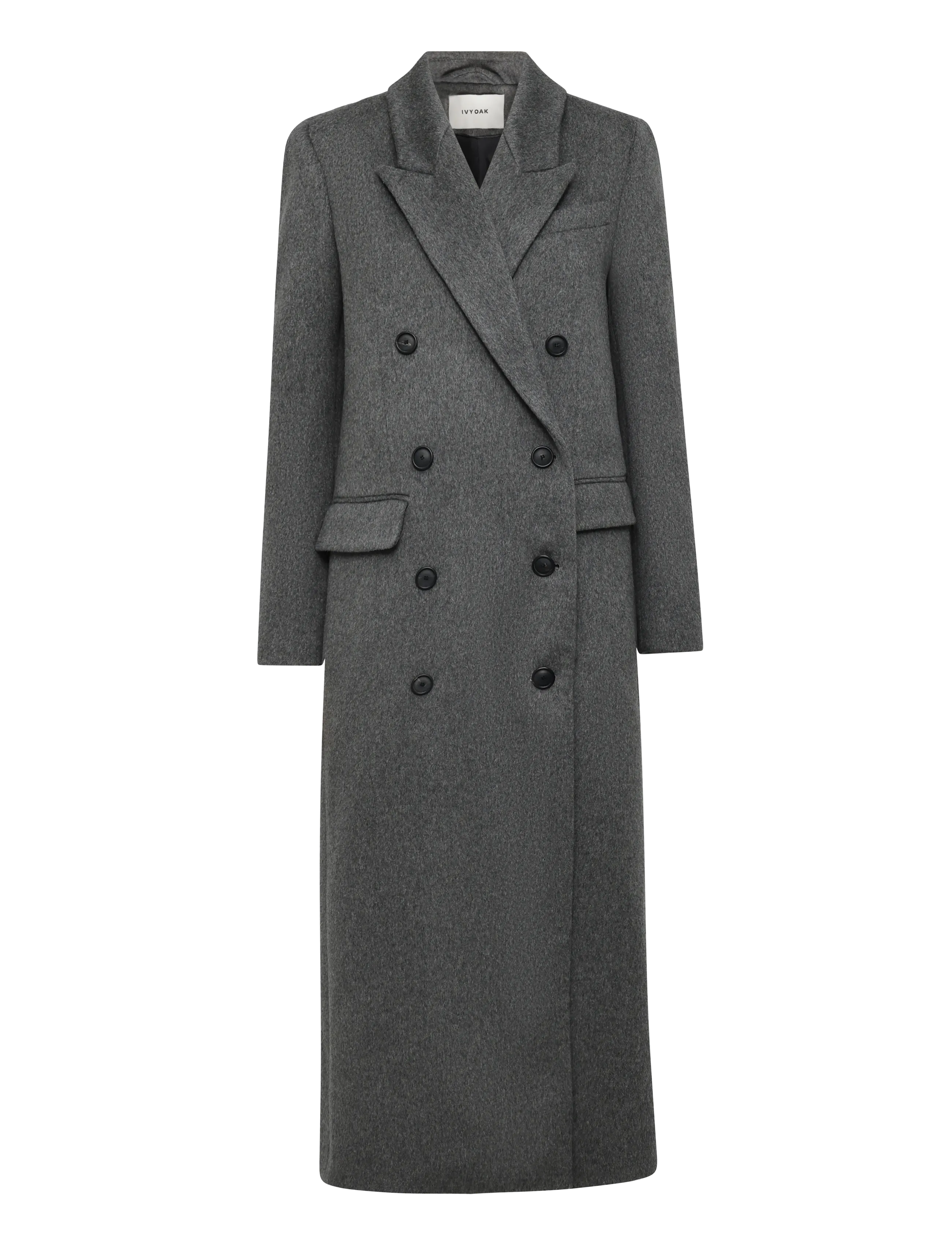 Ivy Oak IOChloris Coat - Vinterjackor - GREY MÉLANGE / grey