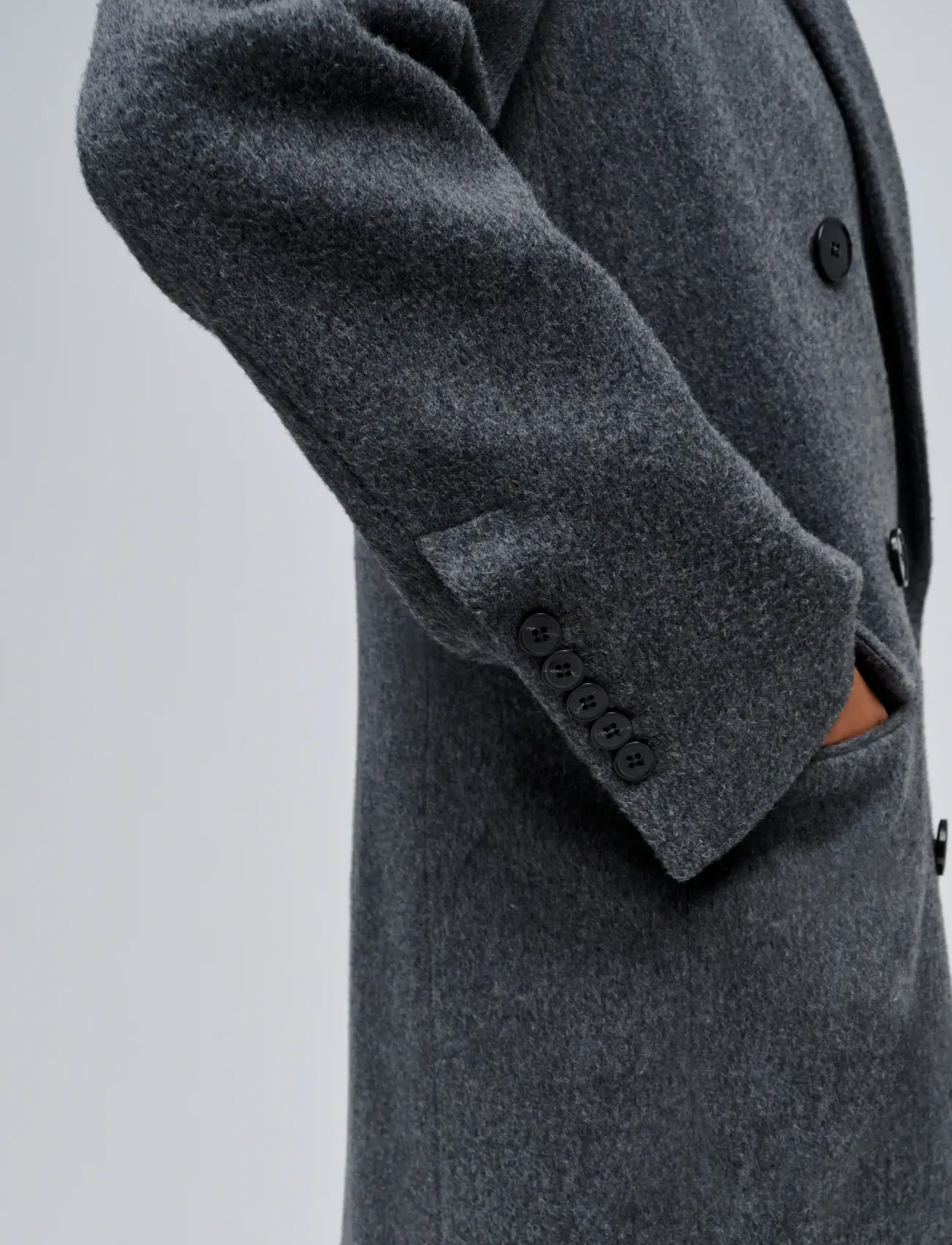 Ivy Oak - IOChloris Coat - winter jackets - grey mÉlange - 5