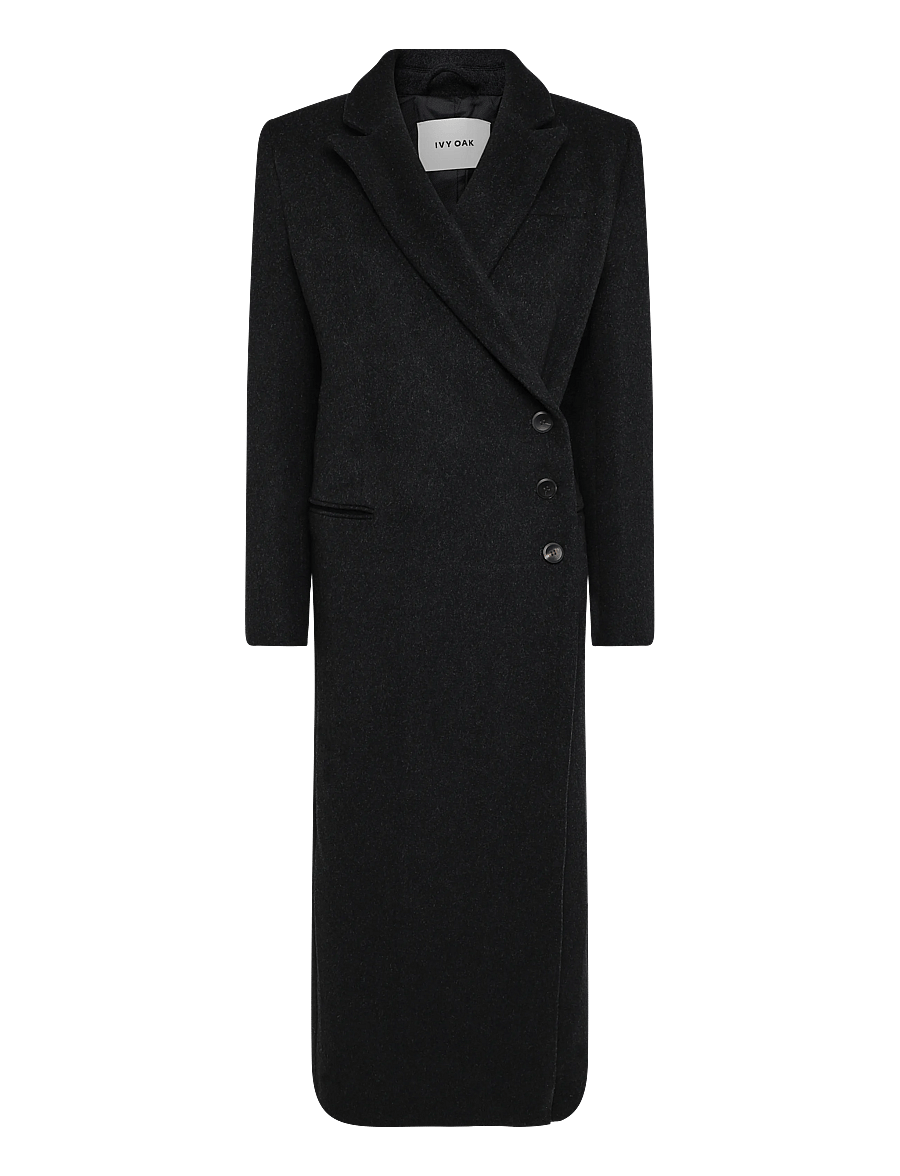 Ivy Oak - IOClio Coat - vinterjakker - anthracite mÉlange - 1