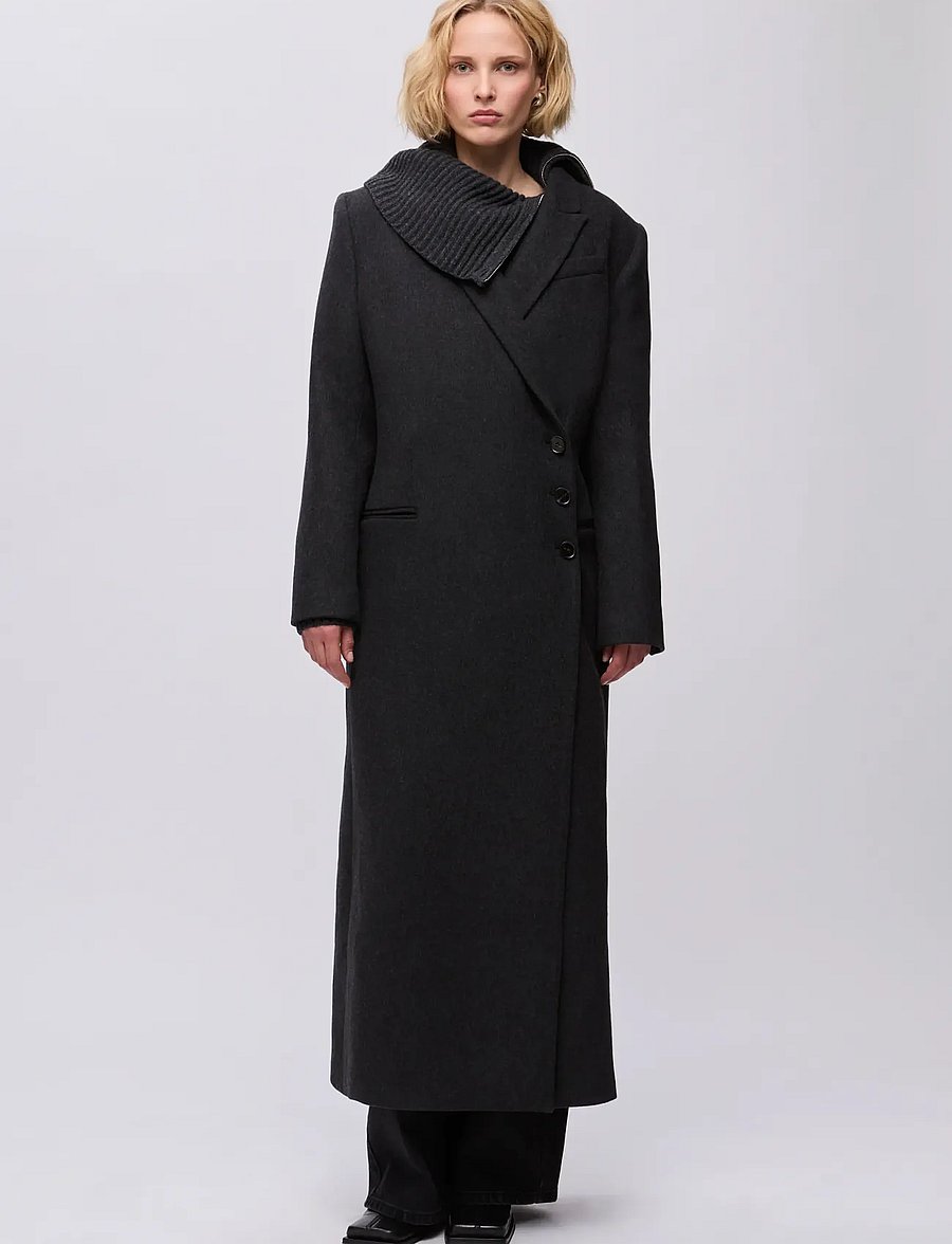 Ivy Oak - IOClio Coat - vinterjakker - anthracite mÉlange - 0