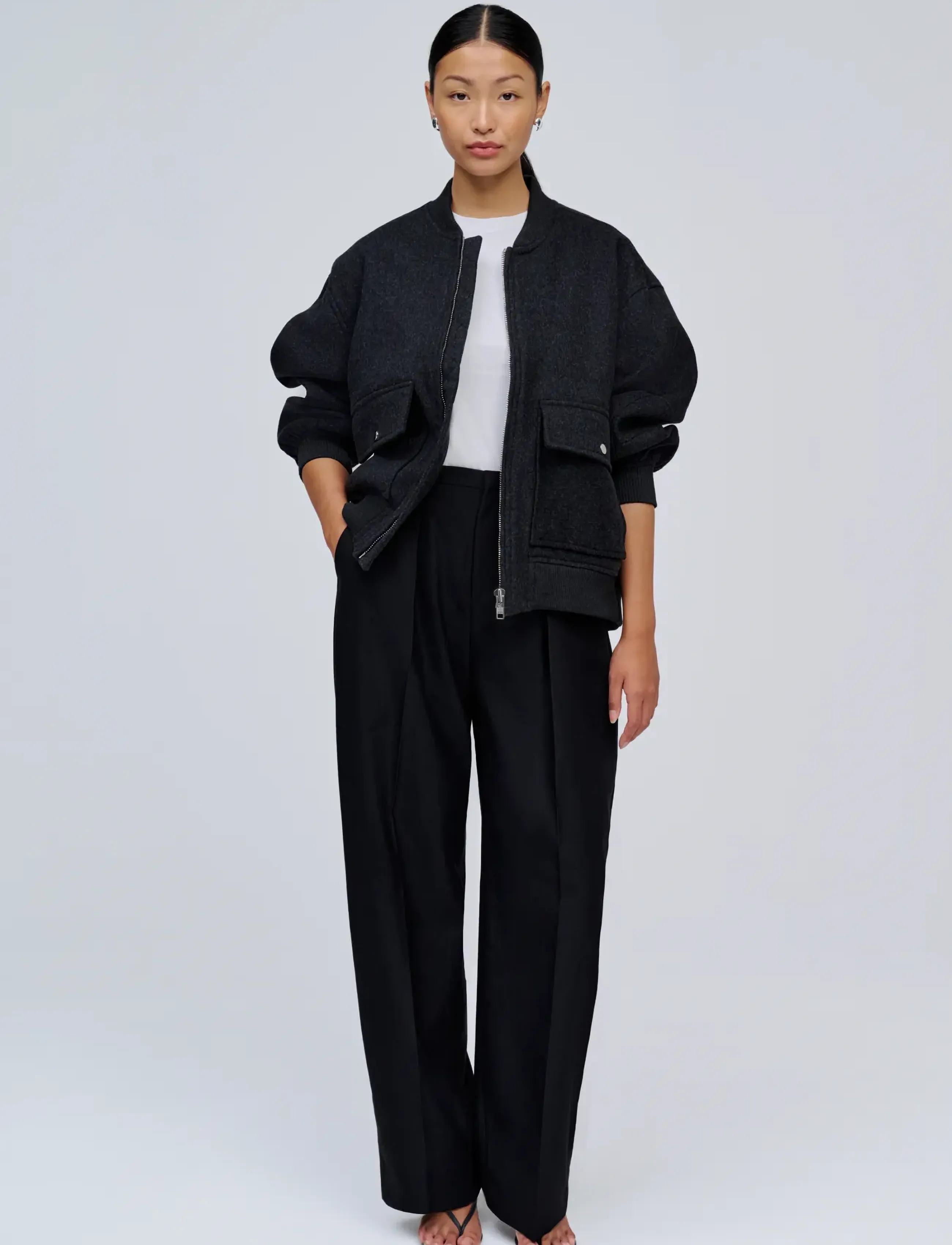 Ivy Oak - IOJaneMarie Jacket - anthracite mÉlange - 2