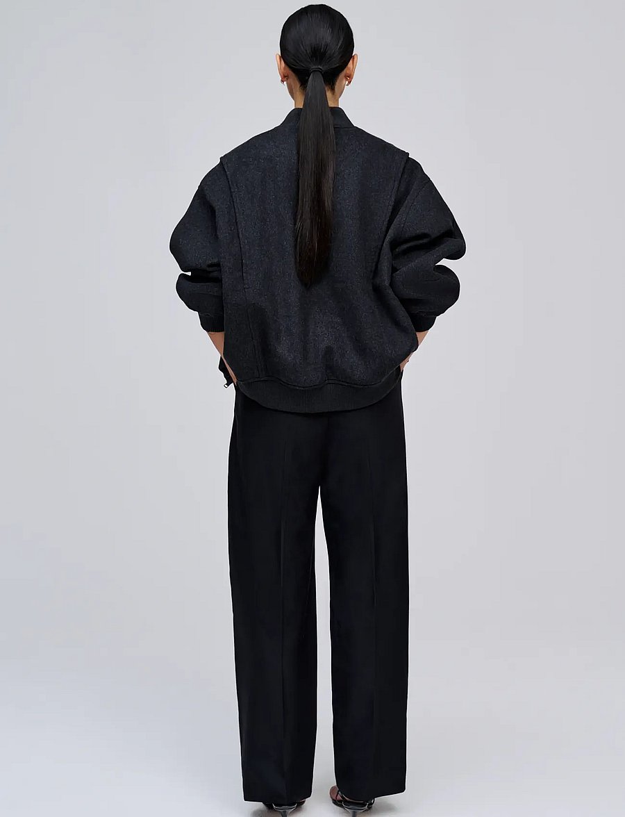 Ivy Oak - IOJaneMarie Jacket - bomberjackor - anthracite mÉlange - 3