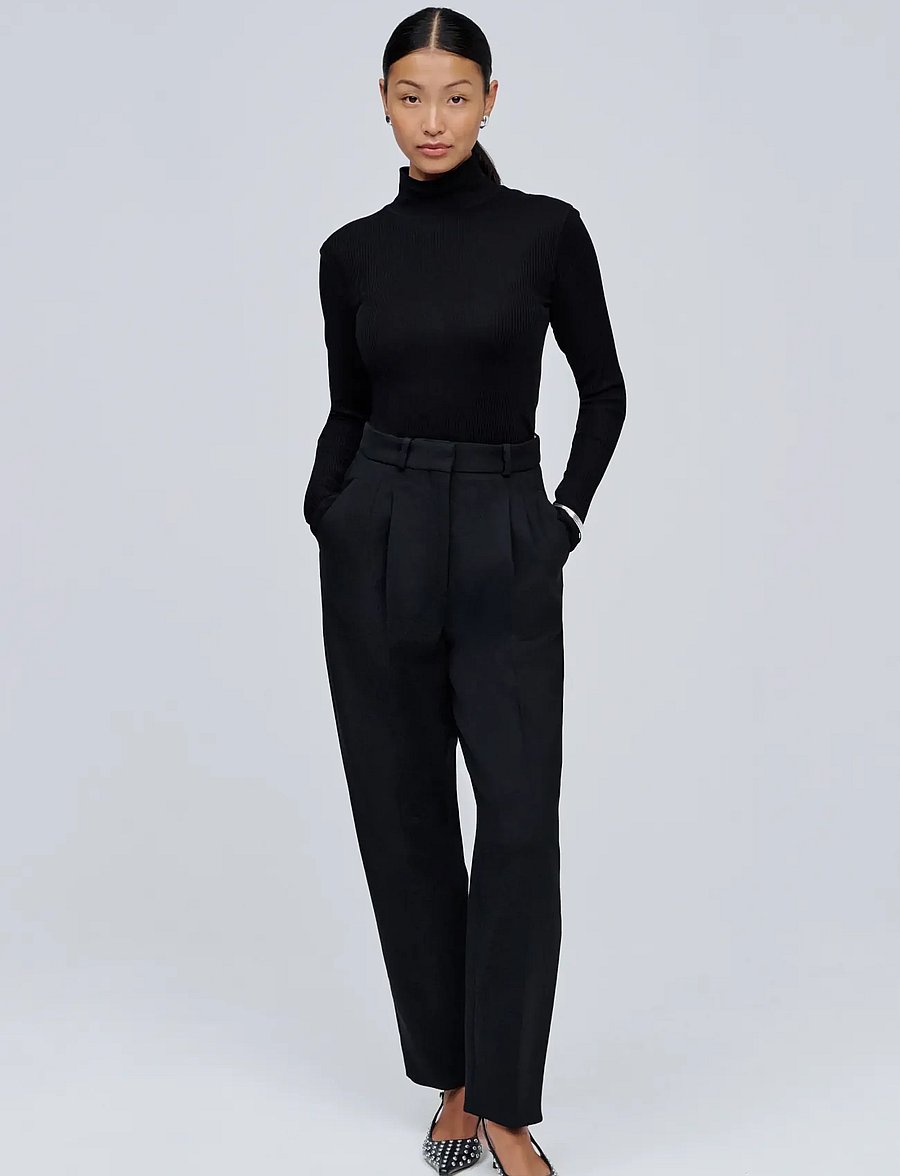 Ivy Oak - IOPadrona Pants - barrel-püksid - black - 3
