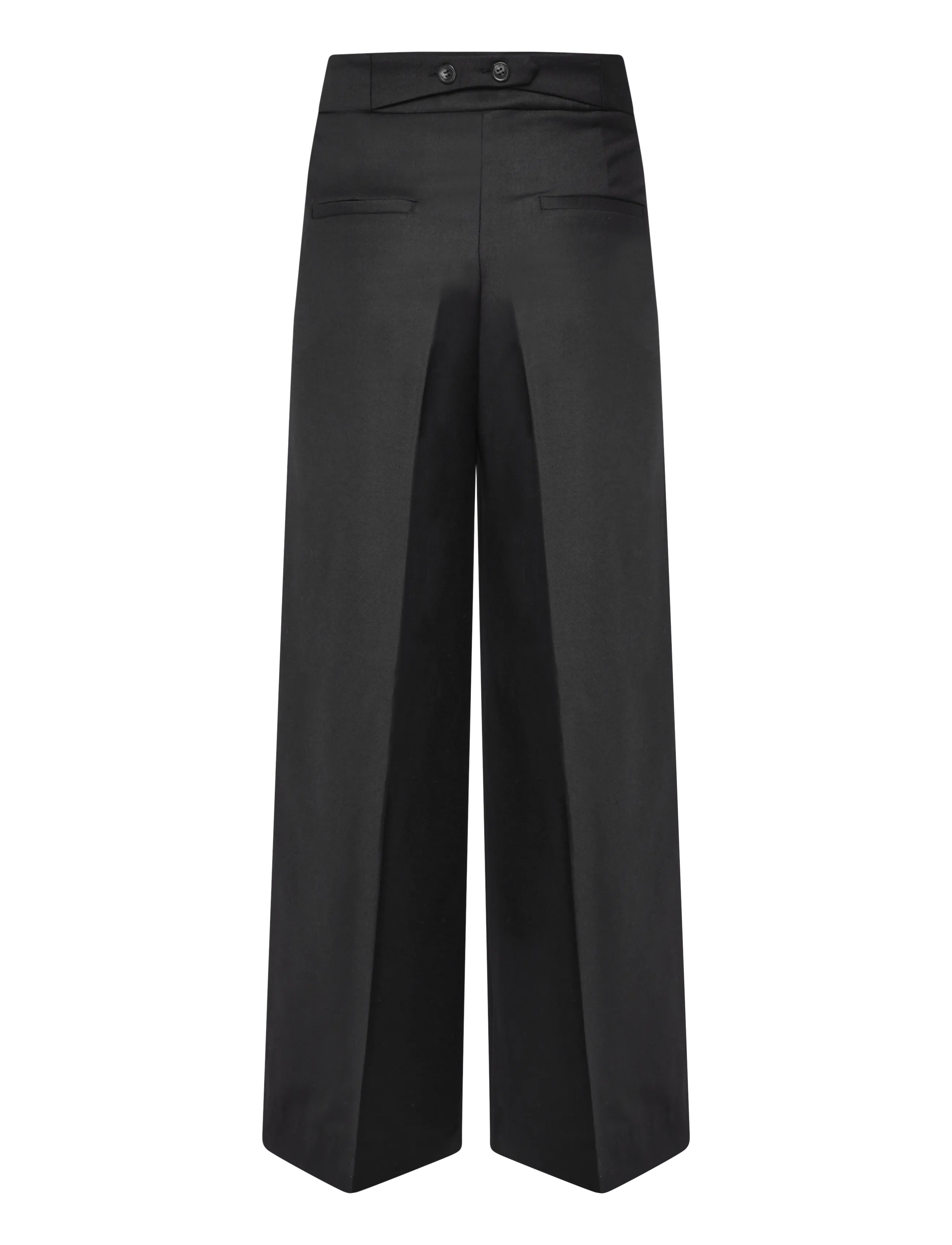 Ivy Oak - IOPriscilla Sue Pants - wide leg trousers - black - 1