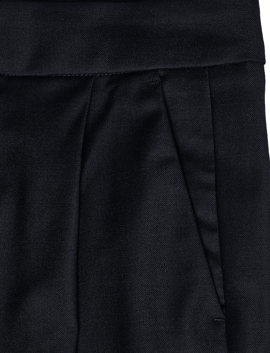 Ivy Oak - IOPriscilla Sue Pants - buxur með víðum skálmum - dark navy - 5