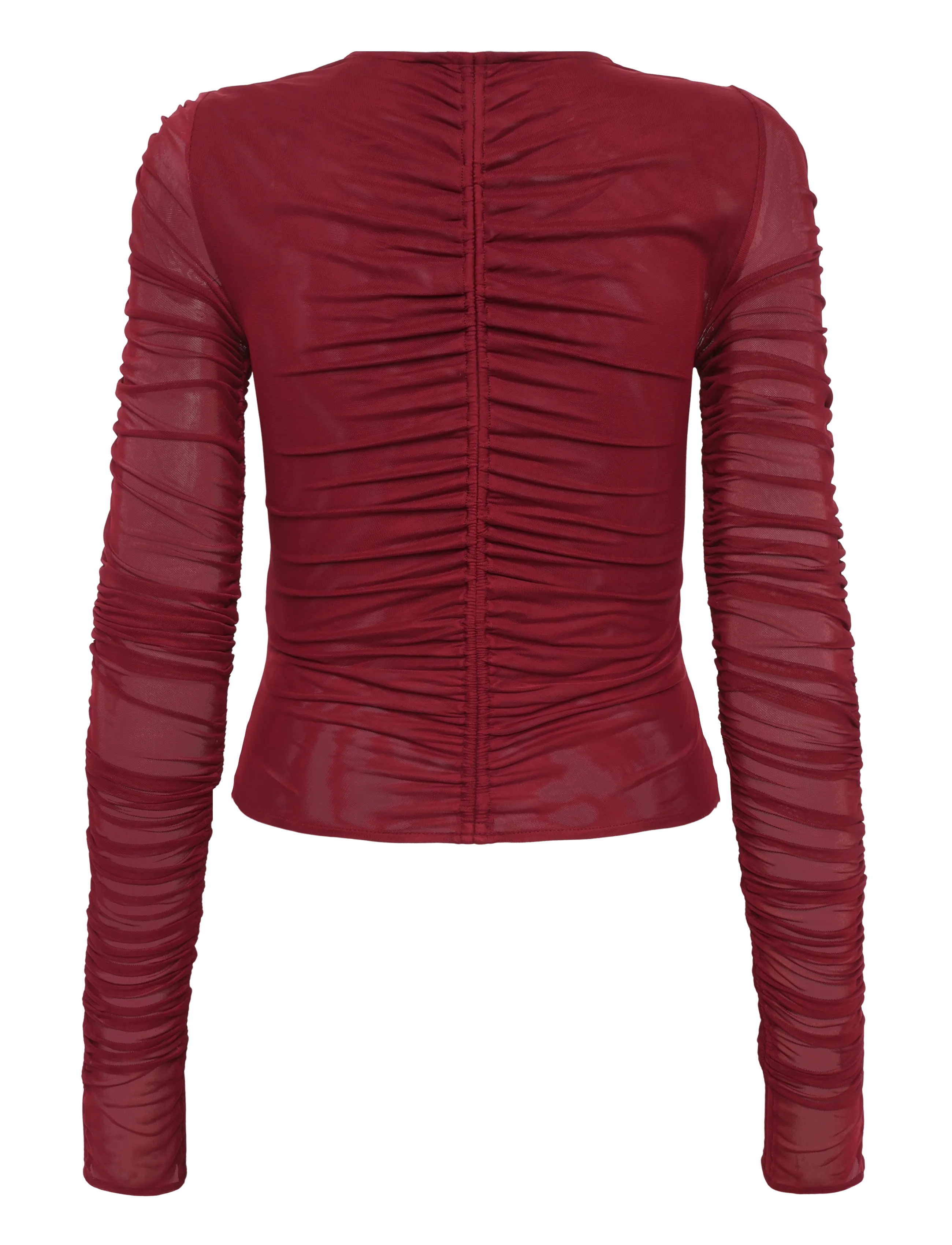 Ivy Oak - IOFatou Top - langærmede bluser - amarena red - 1