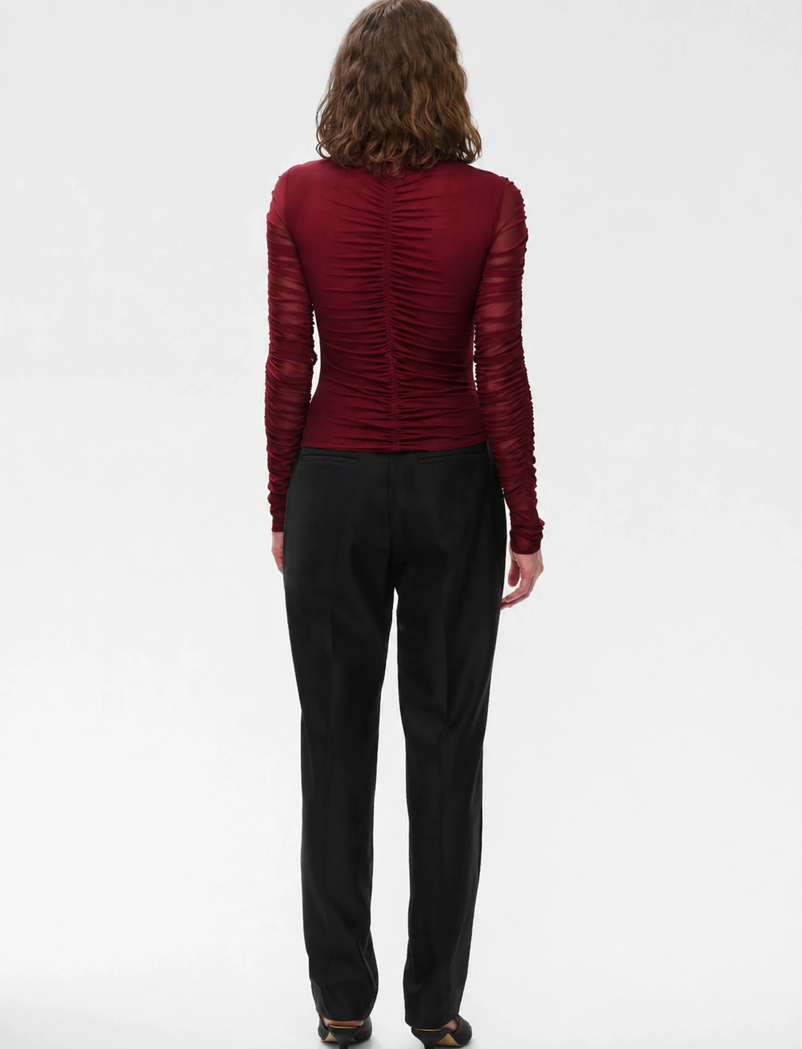 Ivy Oak - IOFatou Top - langærmede bluser - amarena red - 5