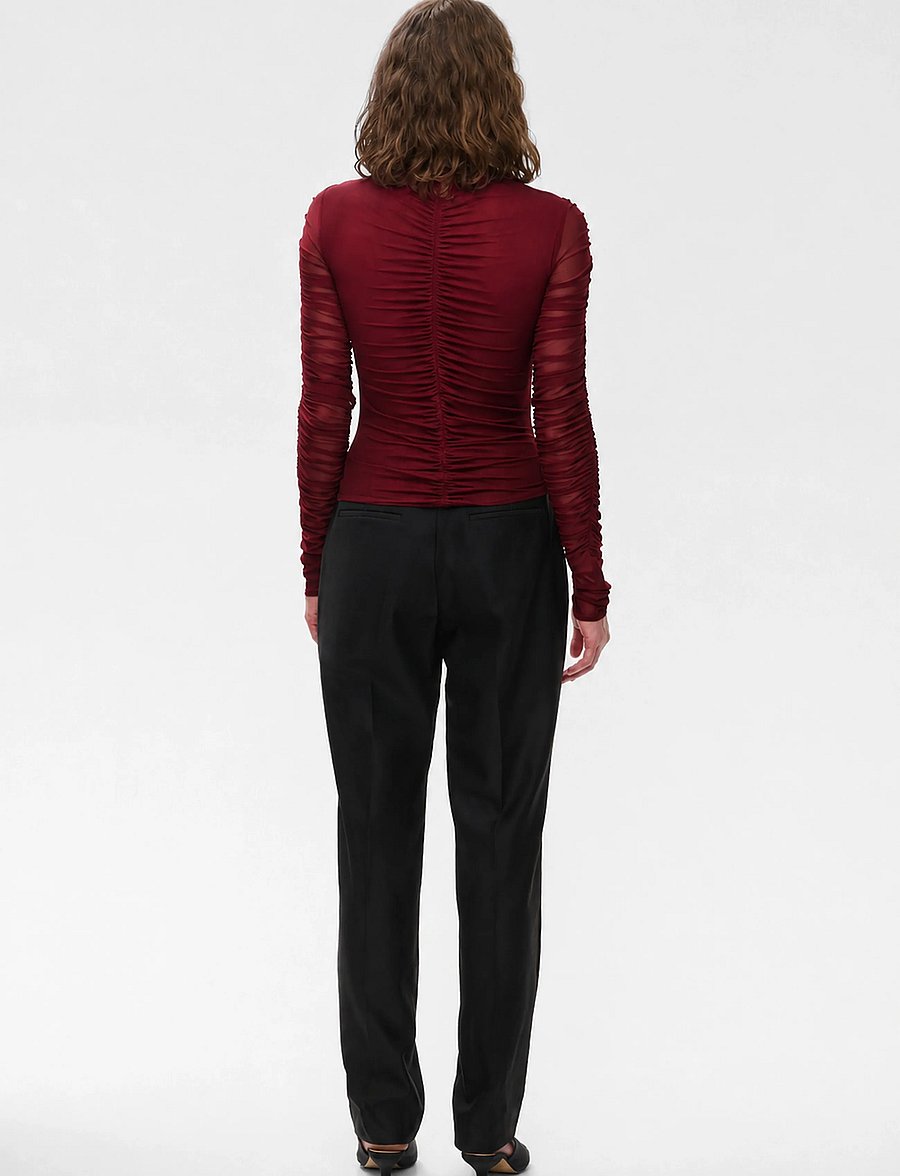 Ivy Oak - IOFatou Top - langærmede bluser - amarena red - 5