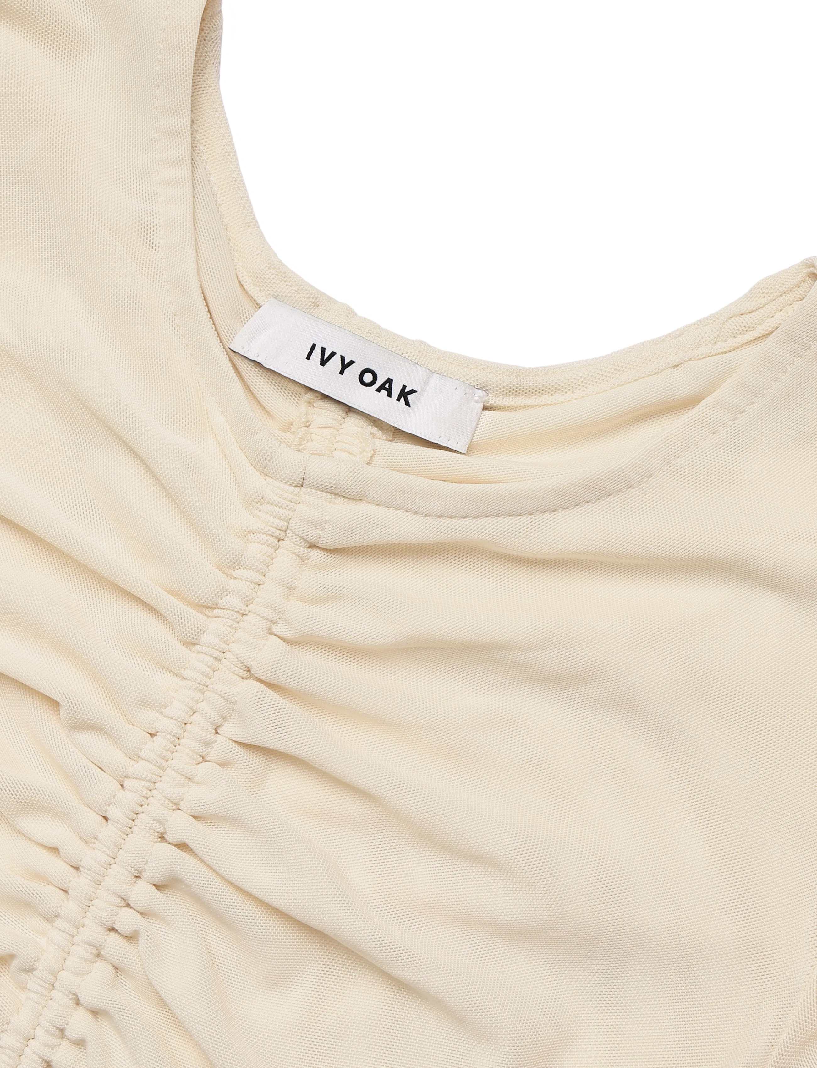 Ivy Oak - IOFatou Top - long sleeved blouses - pearl - 5