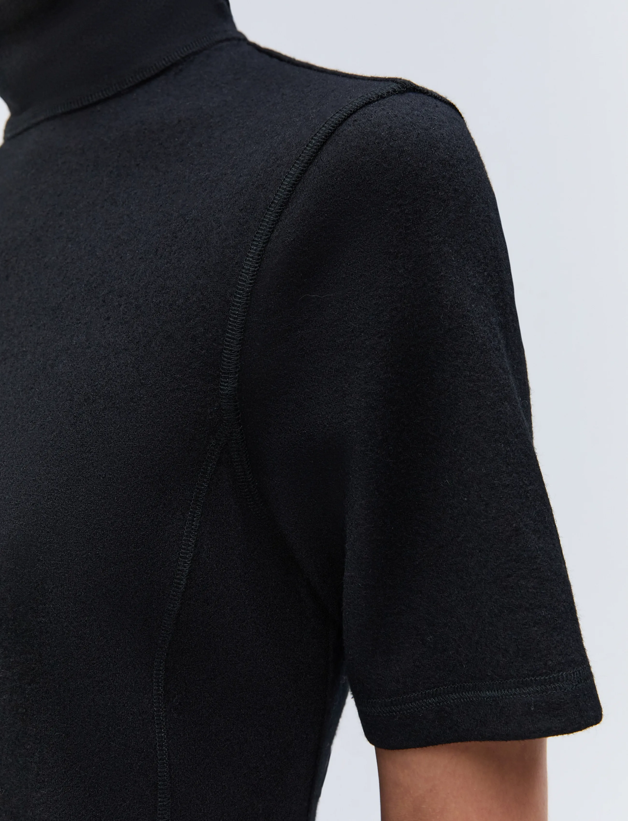 Ivy Oak - IOFayrouz Dress - kootud kleidid - black - 1