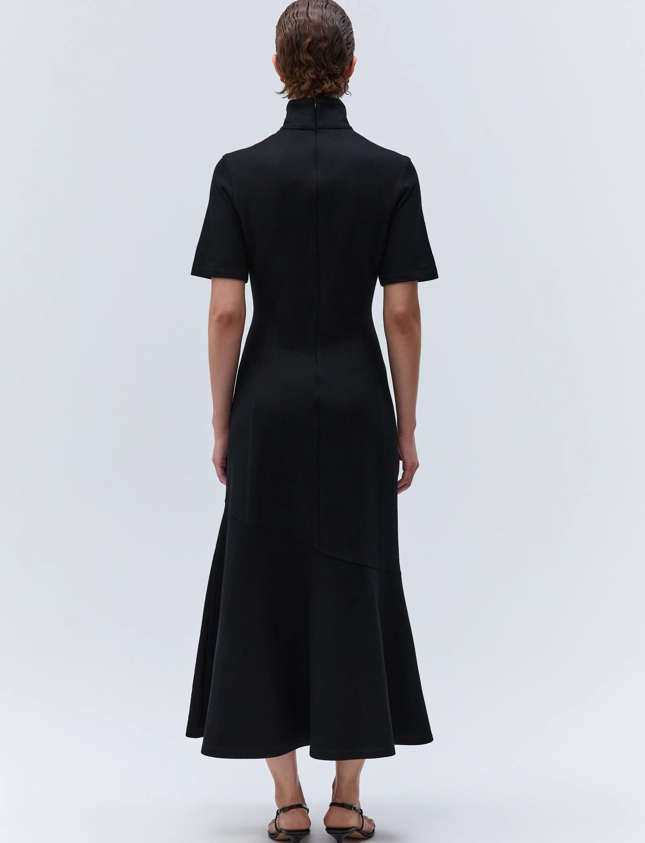 Ivy Oak - IOFayrouz Dress - kootud kleidid - black - 3