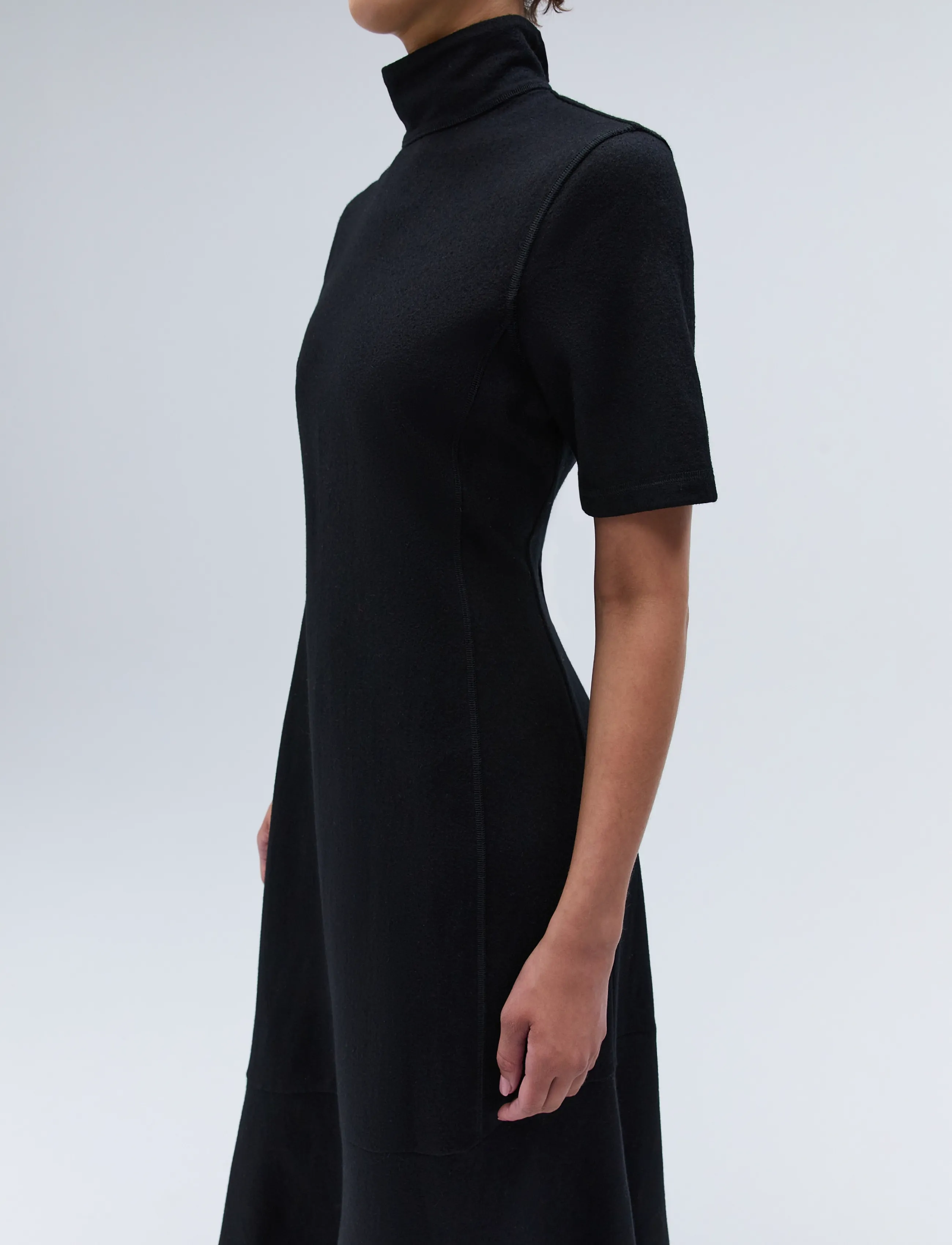 Ivy Oak - IOFayrouz Dress - kootud kleidid - black - 4