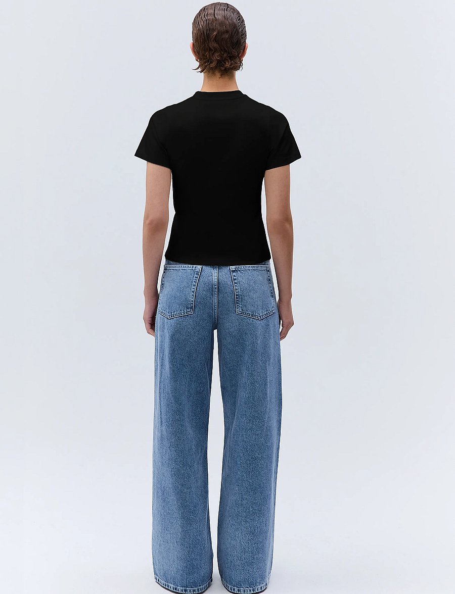 Ivy Oak - IOFelicianaLane Top - t-shirts - black - 2