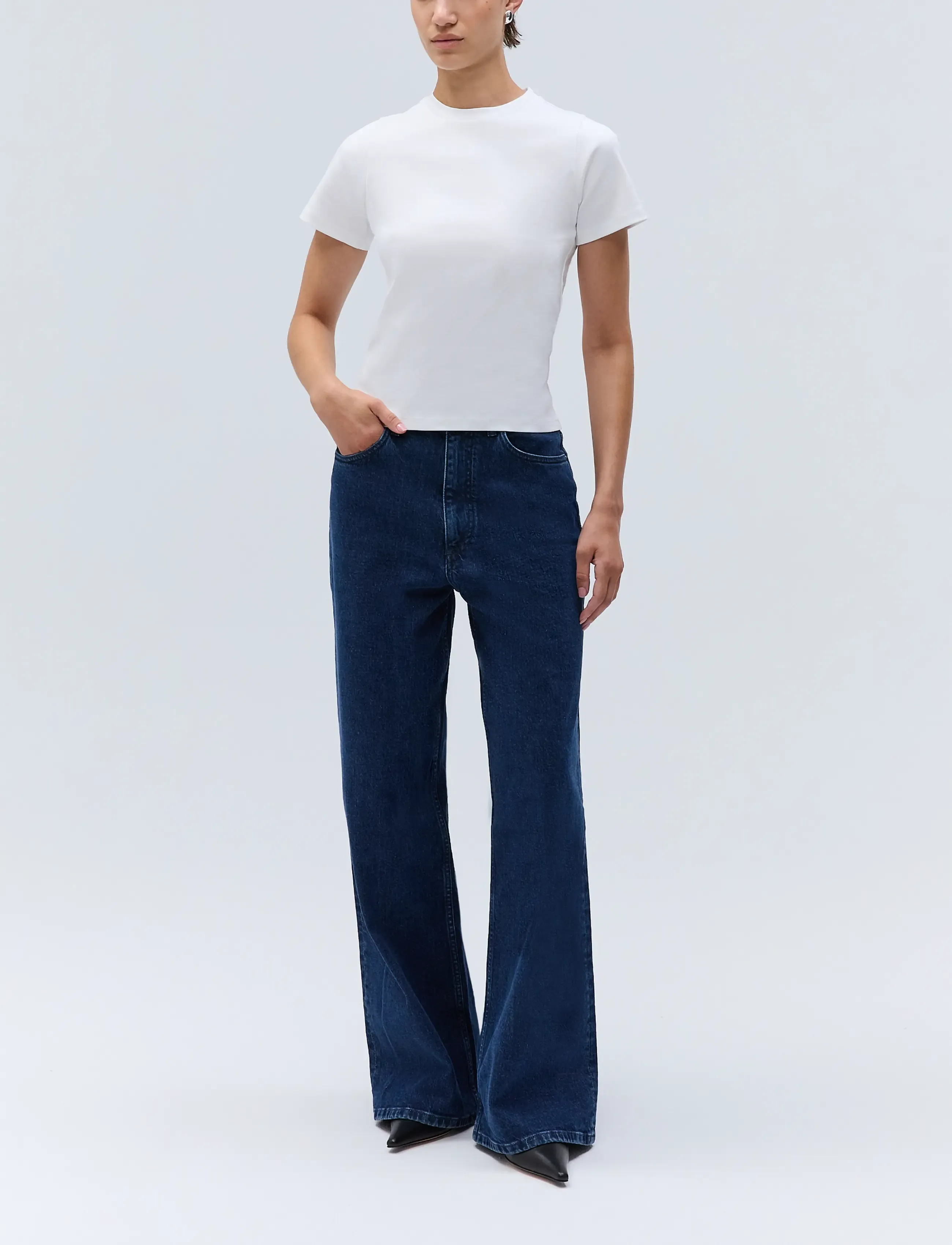 Ivy Oak - IOFelicianaLane Top - t-shirts - bright white - 3