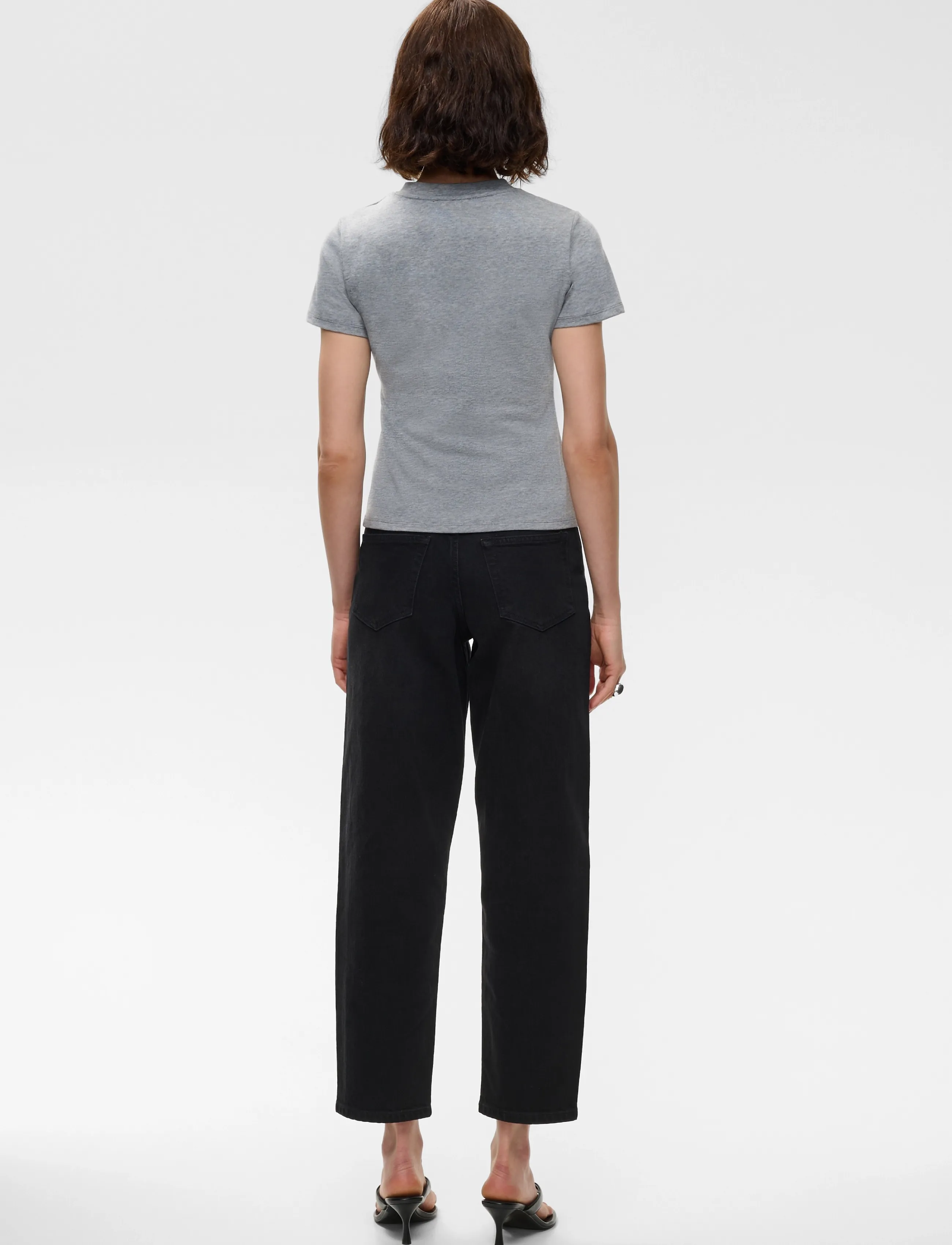 Ivy Oak - IOFelicianaLane Top - t-shirts - heathered grey - 4