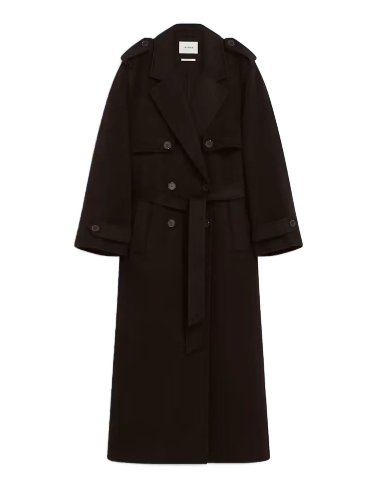 Ivy Oak IOCamerona Coat - Frakker - DARK BROWN / brown