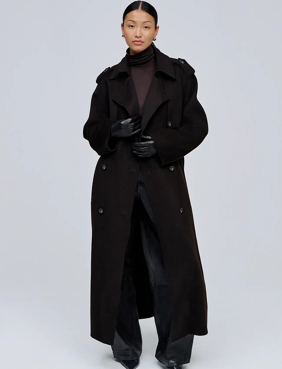 Ivy Oak - IOCamerona Coat - vinterjakker - dark brown - 0