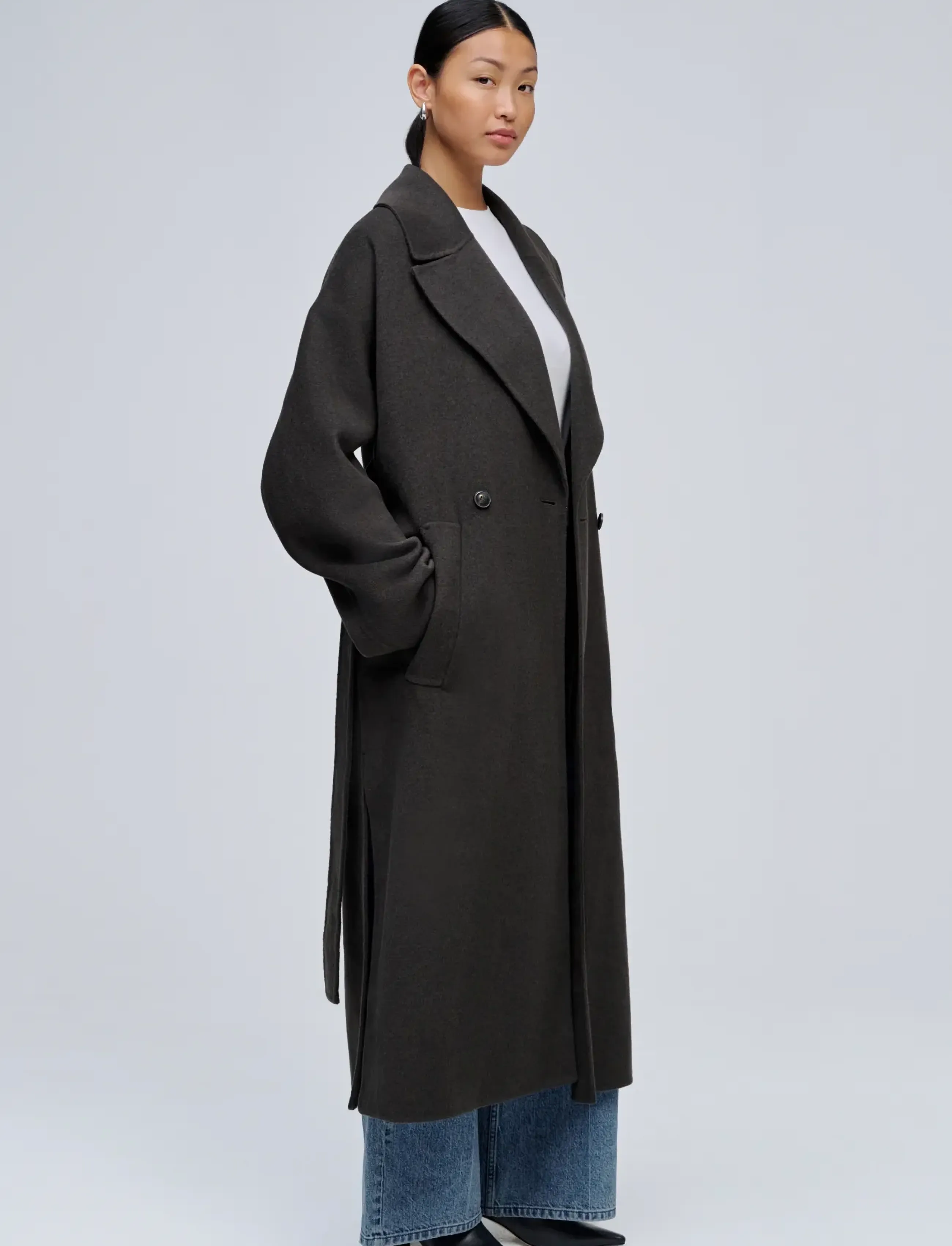 Ivy Oak - IOCybele Coat - winter jackets - seal grey - 3