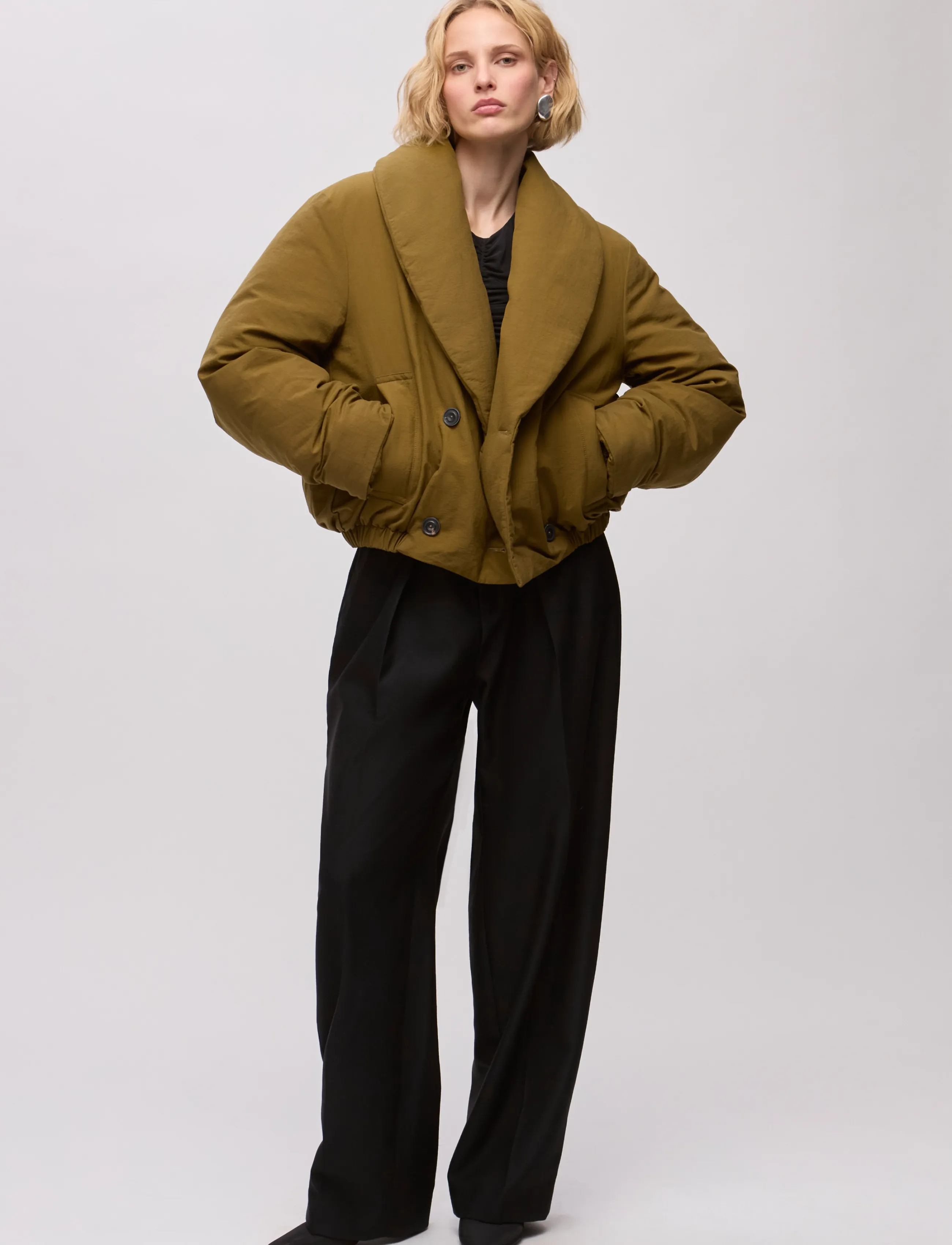 Ivy Oak - IOJewel Jacket - talvejoped - willow moss - 2