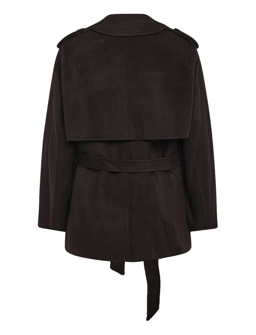 Ivy Oak - IOJuneMarie Coat - trenchcoats - dark brown - 2