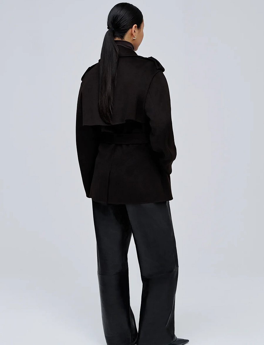 Ivy Oak - IOJuneMarie Coat - trenchcoats - dark brown - 3