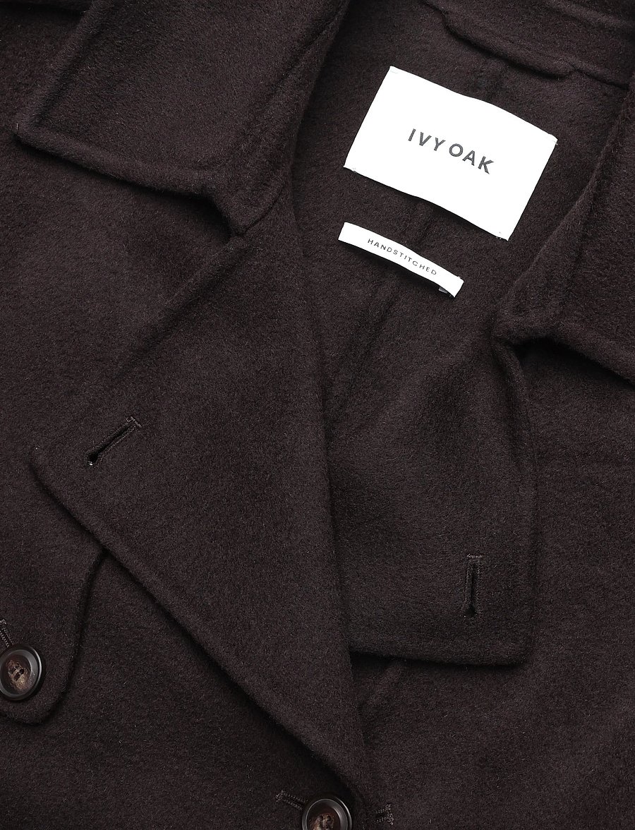 Ivy Oak - IOJuneMarie Coat - trenchcoats - dark brown - 5
