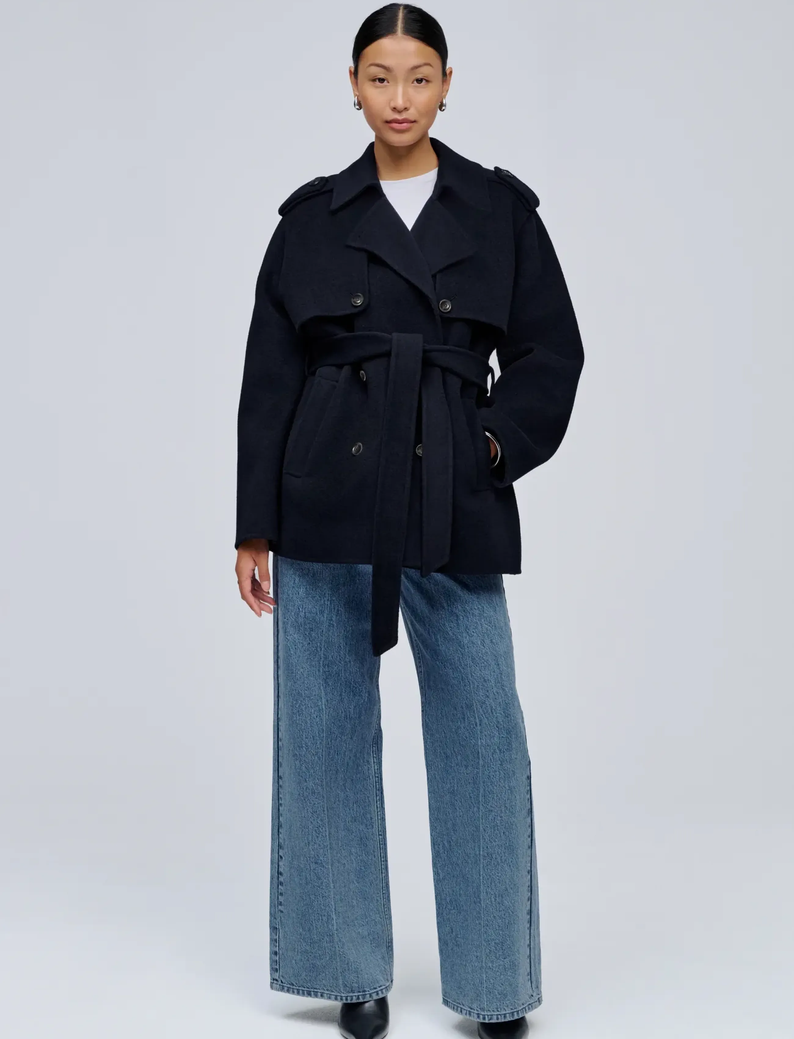 Ivy Oak IOJuneMarie Coat - Kollektionen - DARK NAVY / navy