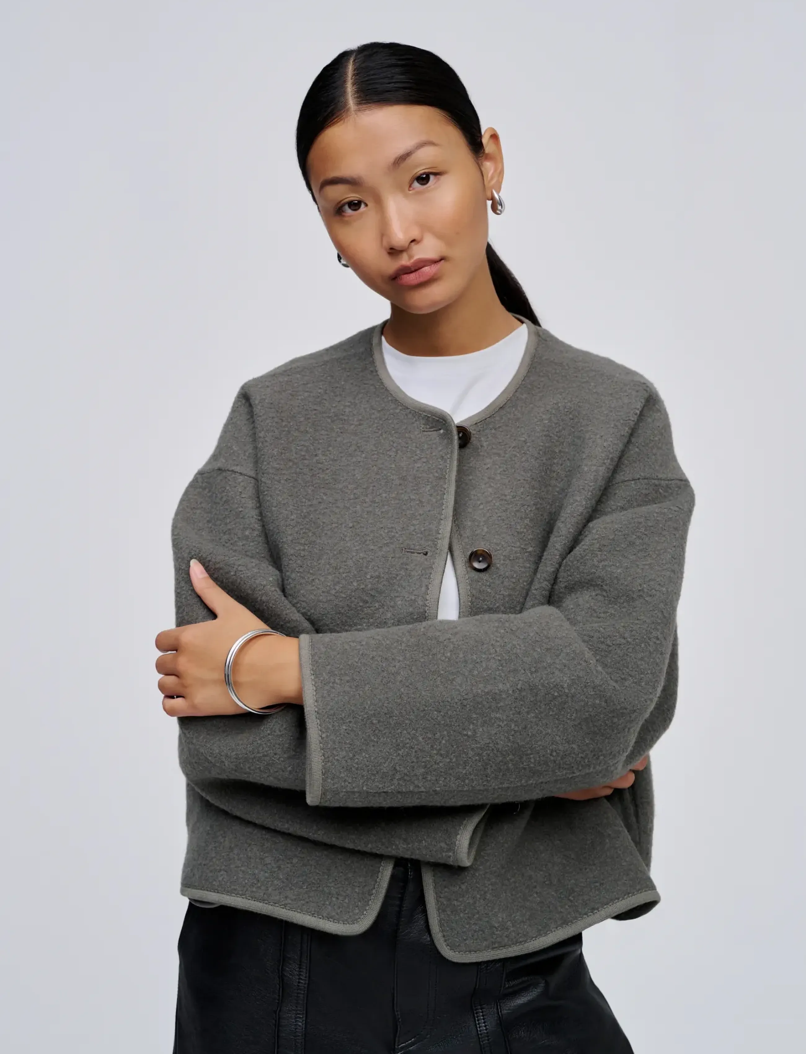 Ivy Oak IOJuventa Jacket - Nyheter - ASK LODEN / khaki/green