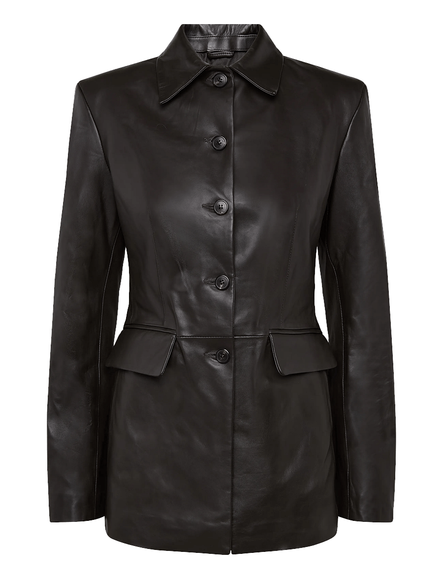 Ivy Oak - IOLiza Jacket - læderjakker - chocolate - 0