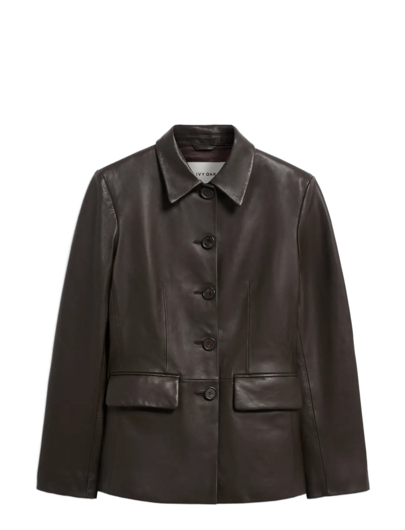 Ivy Oak IOLiza Jacket - Jackets - CHOCOLATE / brown