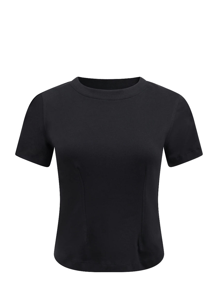 Ivy Oak - IOFeather Tshirt - t-shirts - black - 0