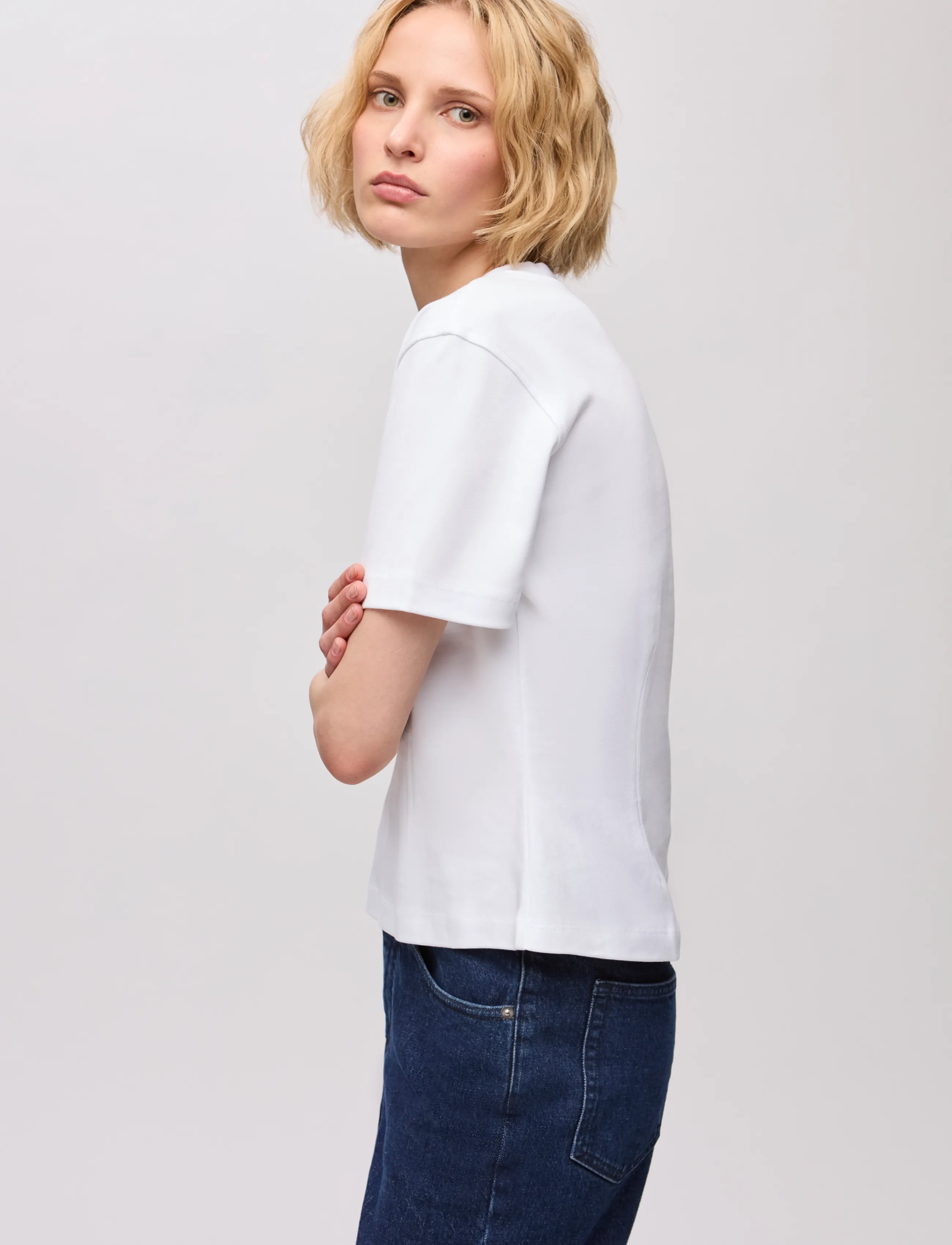 Ivy Oak - IOFeather Tshirt - t-shirts - bright white - 2