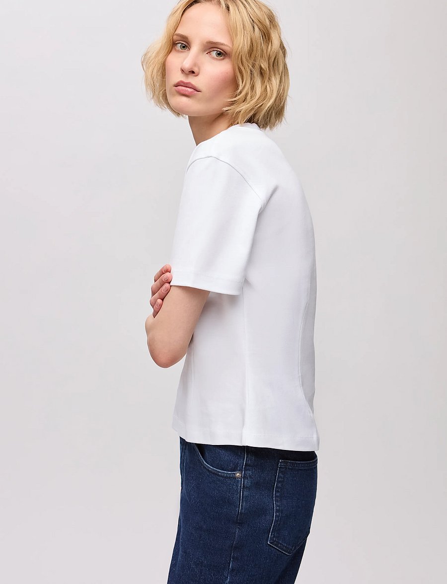 Ivy Oak - IOFeather Tshirt - t-shirts - bright white - 2