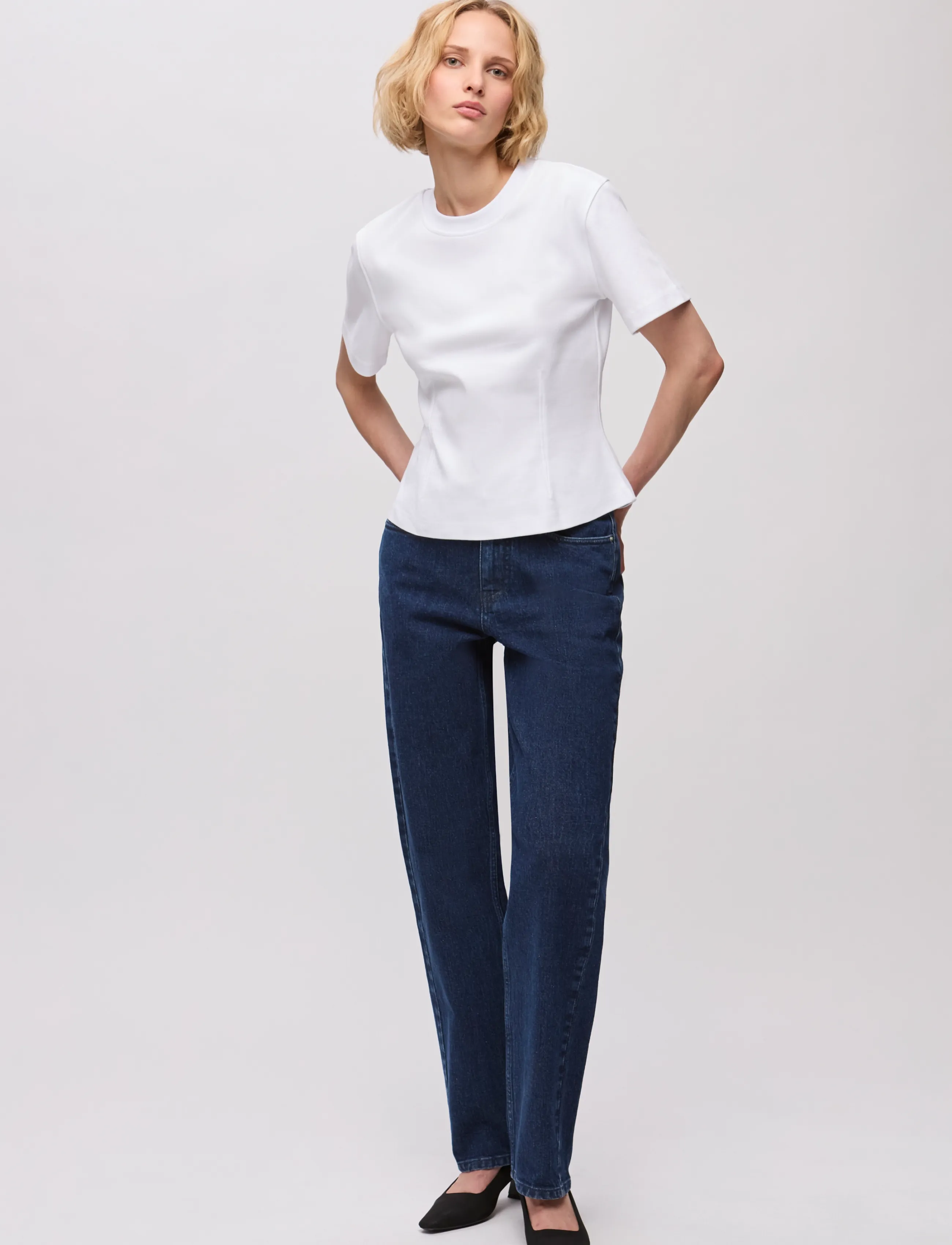 Ivy Oak - IOFeather Tshirt - t-shirts - bright white - 3