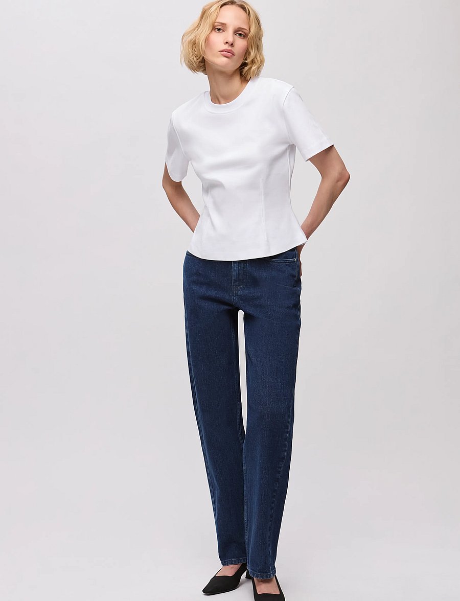 Ivy Oak - IOFeather Tshirt - t-shirts - bright white - 3