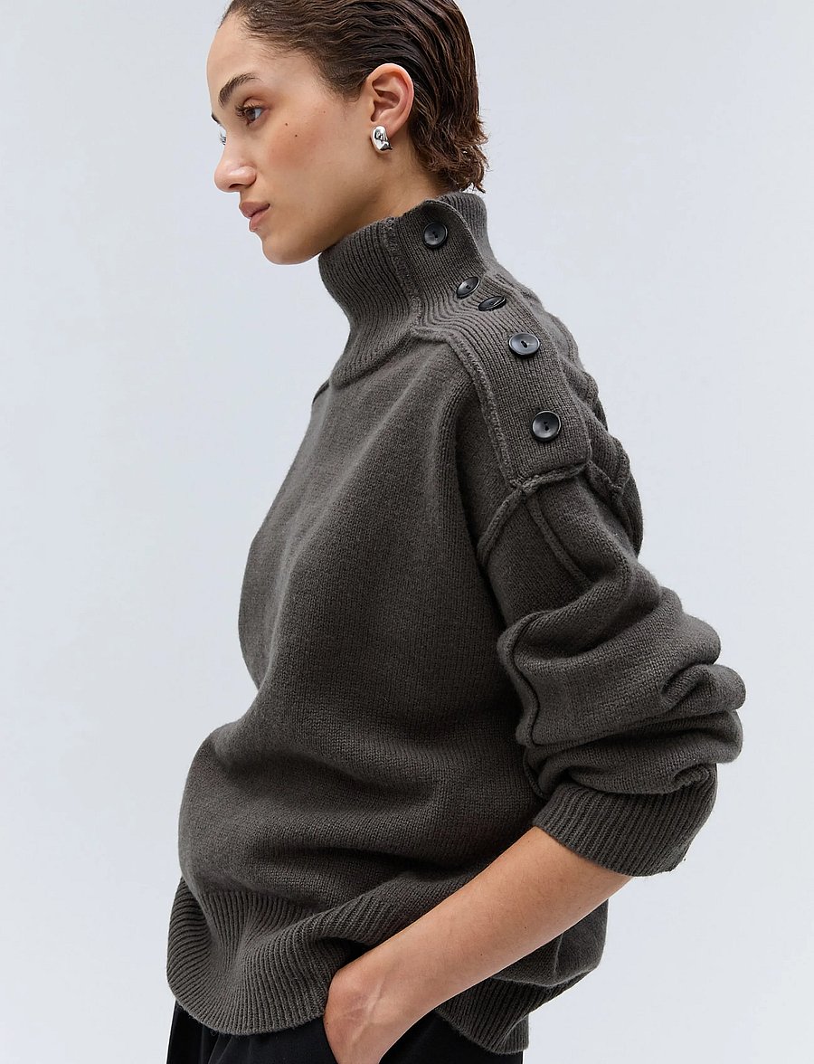 Ivy Oak - IOFilomene Pullover - pullover - ask loden - 1
