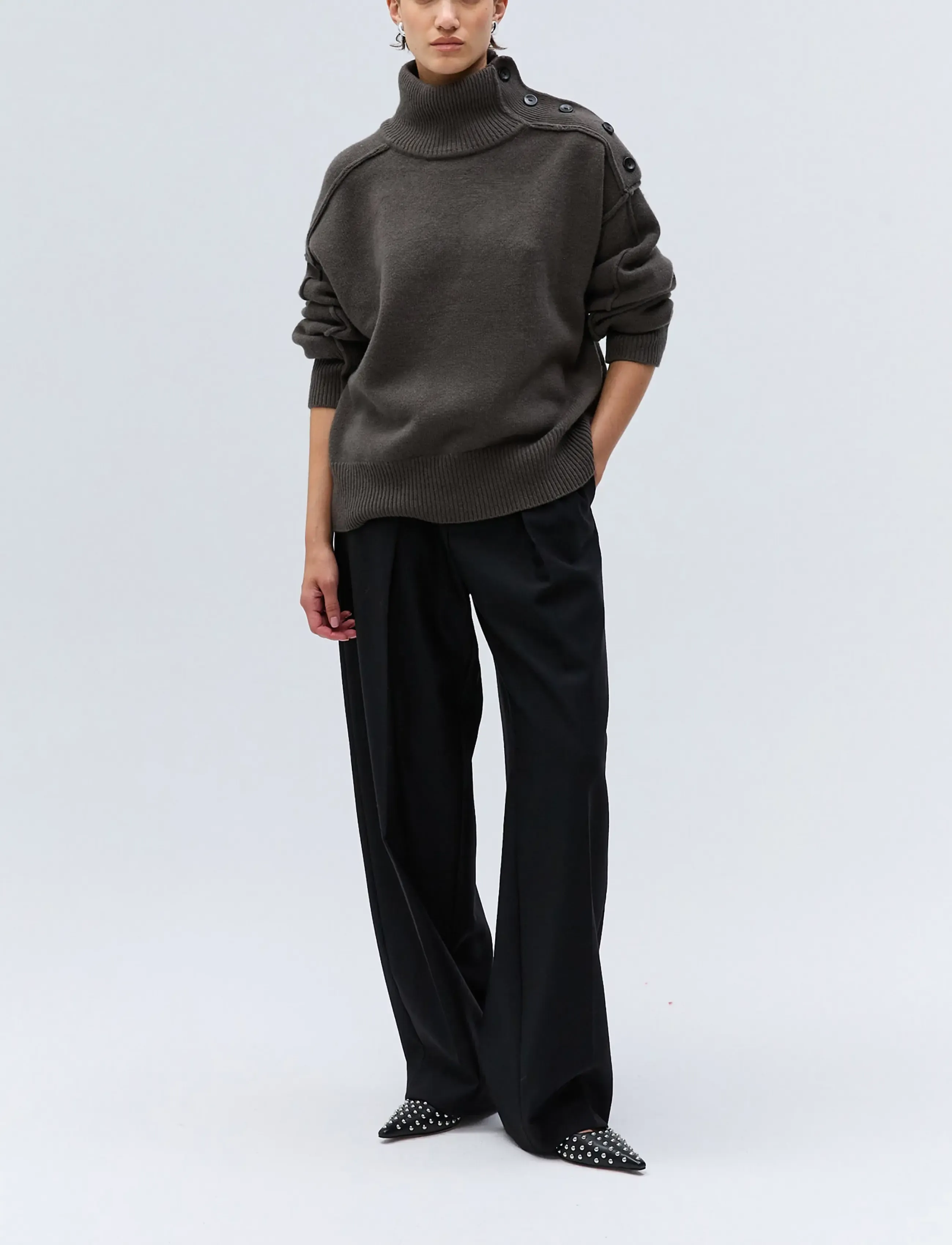 Ivy Oak - IOFilomene Pullover - pullover - ask loden - 2