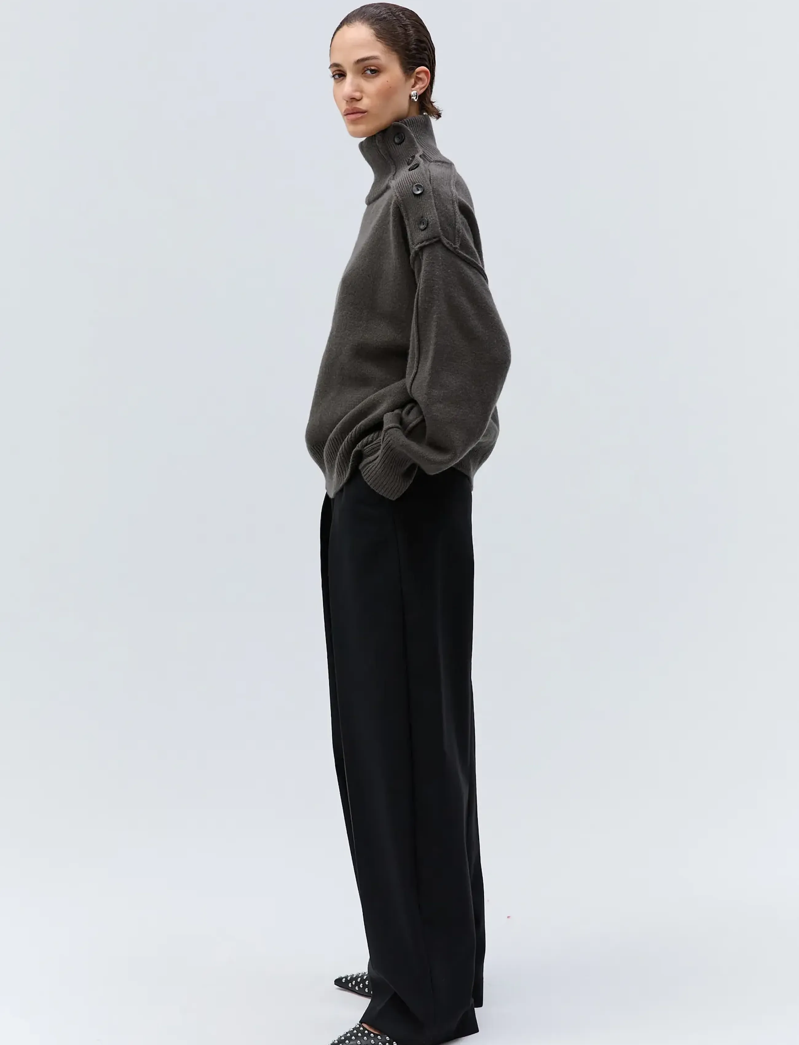 Ivy Oak - IOFilomene Pullover - jumpers - ask loden - 5