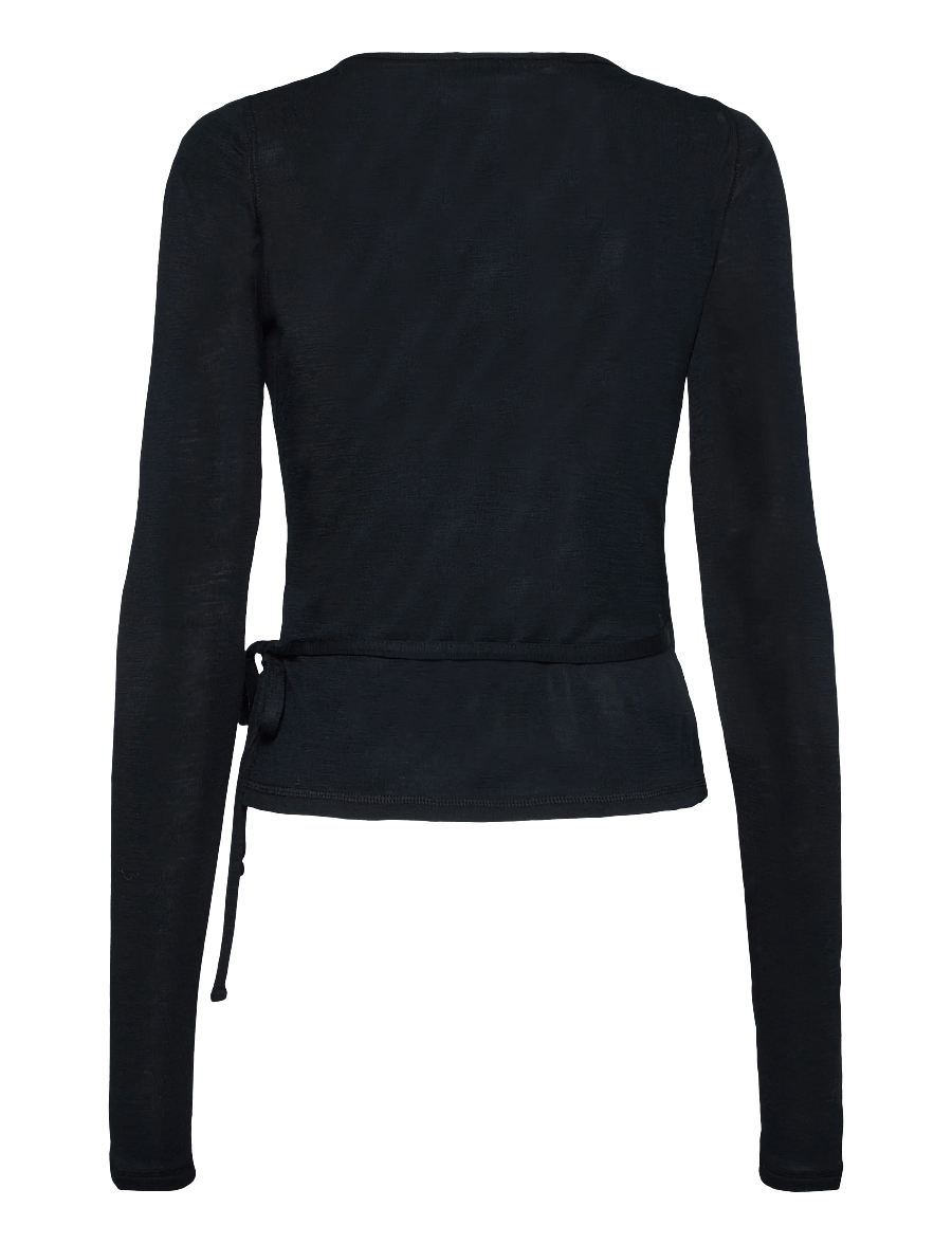 Ivy Oak - IOFine Top - langärmlige tops - black - 1