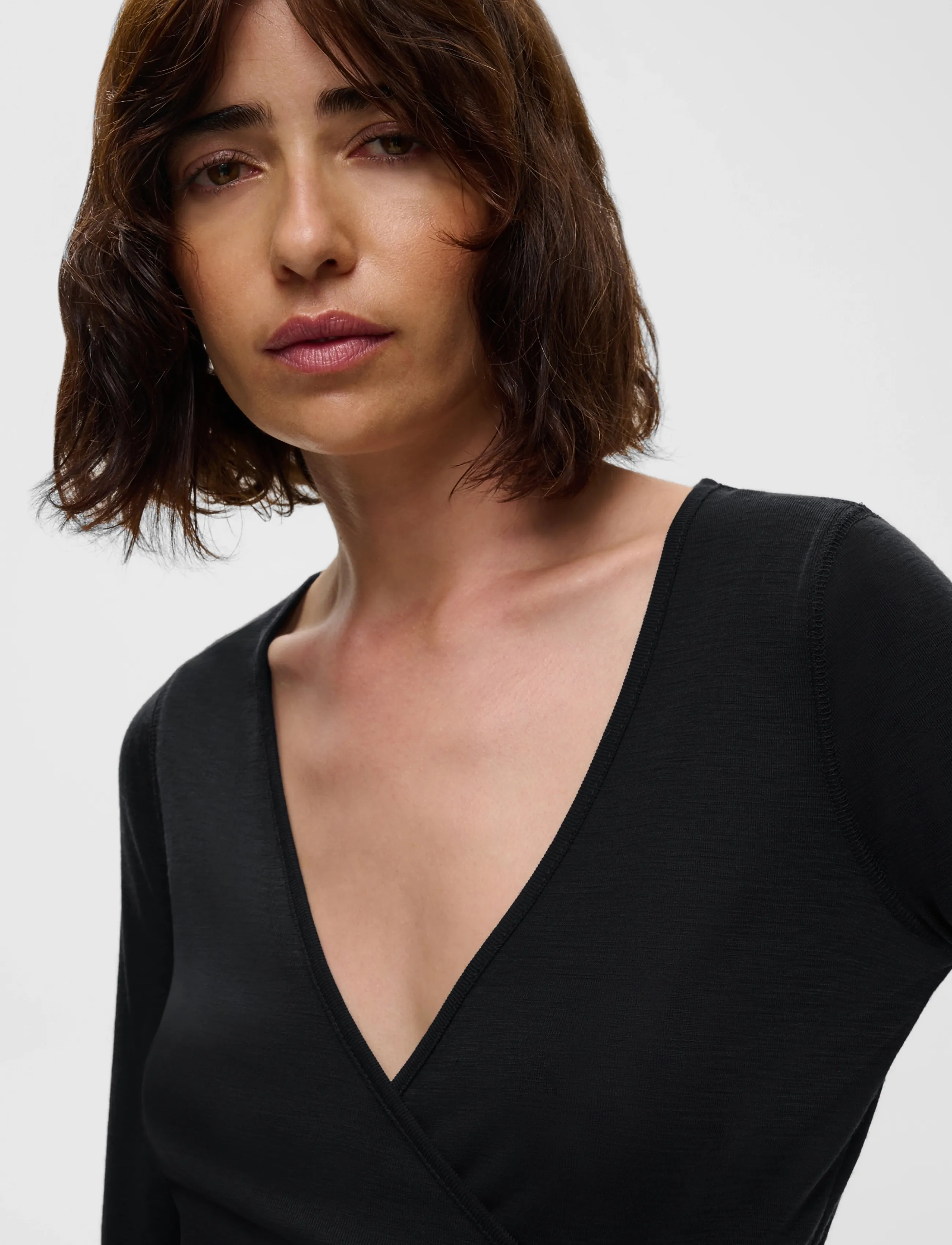 Ivy Oak - IOFine Top - langärmlige tops - black - 2